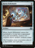 Servo Schematic – Uncommon Magic: The Gathering card from Aether Revolt (#176)