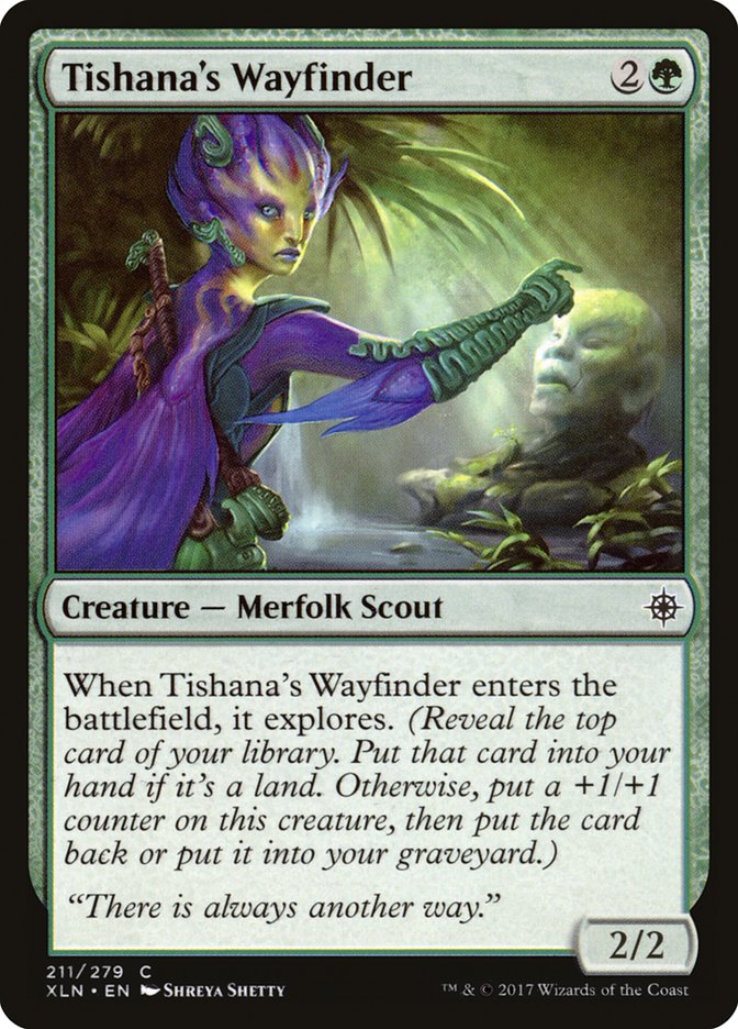 Tishana's Wayfinder – Common Magic: The Gathering card from Ixalan (#211)