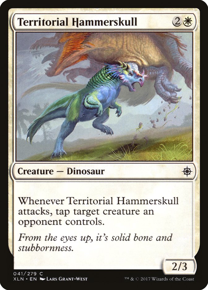 Territorial Hammerskull – Common Magic: The Gathering card from Ixalan (#41)