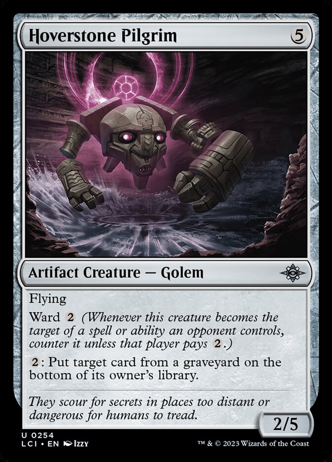 Hoverstone Pilgrim – Uncommon Magic: The Gathering card from The Lost Caverns of Ixalan (#254)