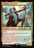 Balthier and Fran – Rare Magic: The Gathering card from Final Fantasy (#213)