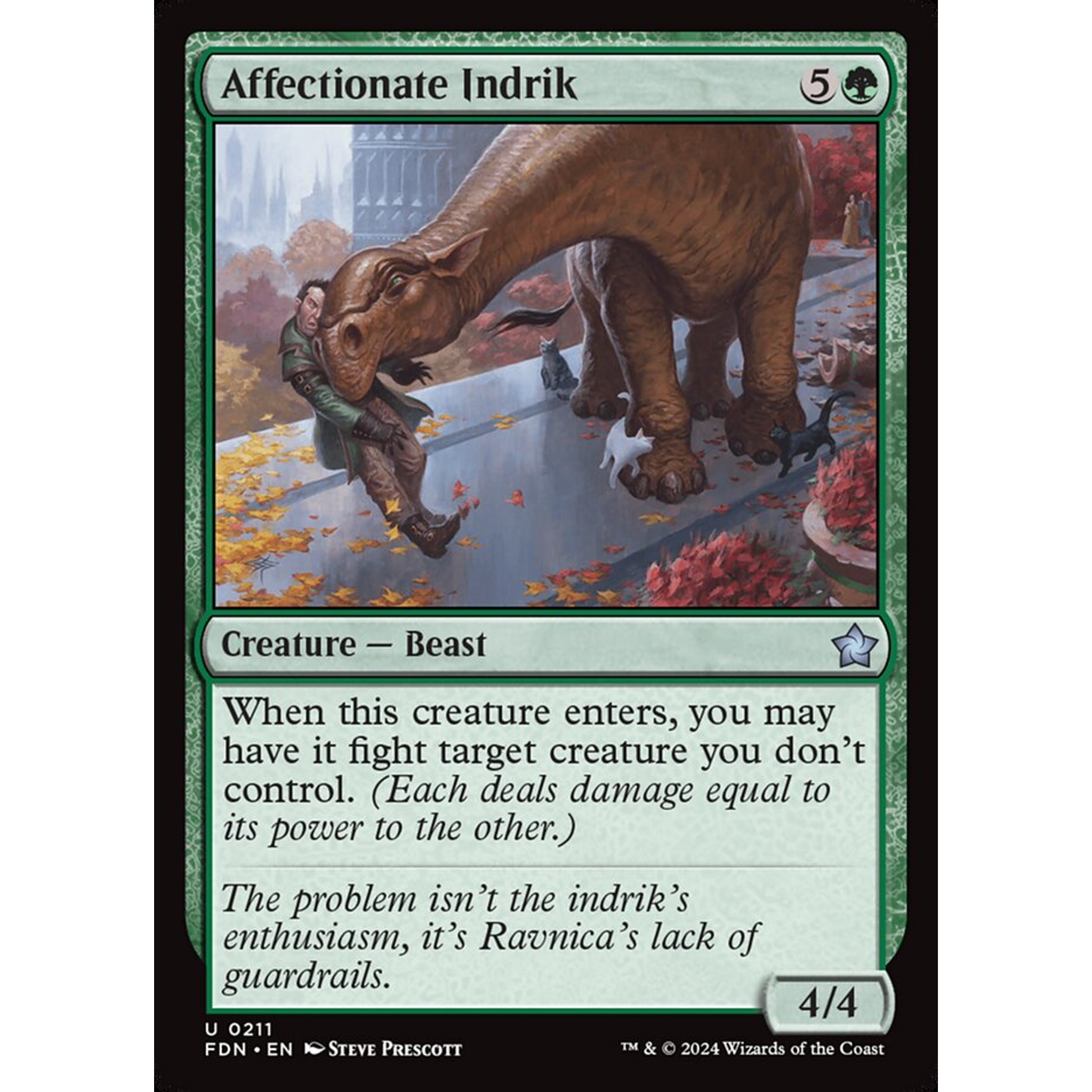 Affectionate Indrik (FDN 211) — Moore Collectables UK