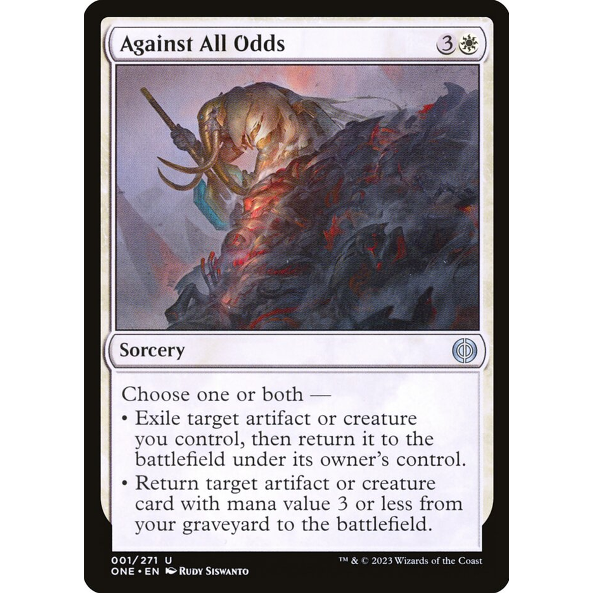 Against All Odds (ONE 1) — Moore Collectables UK
