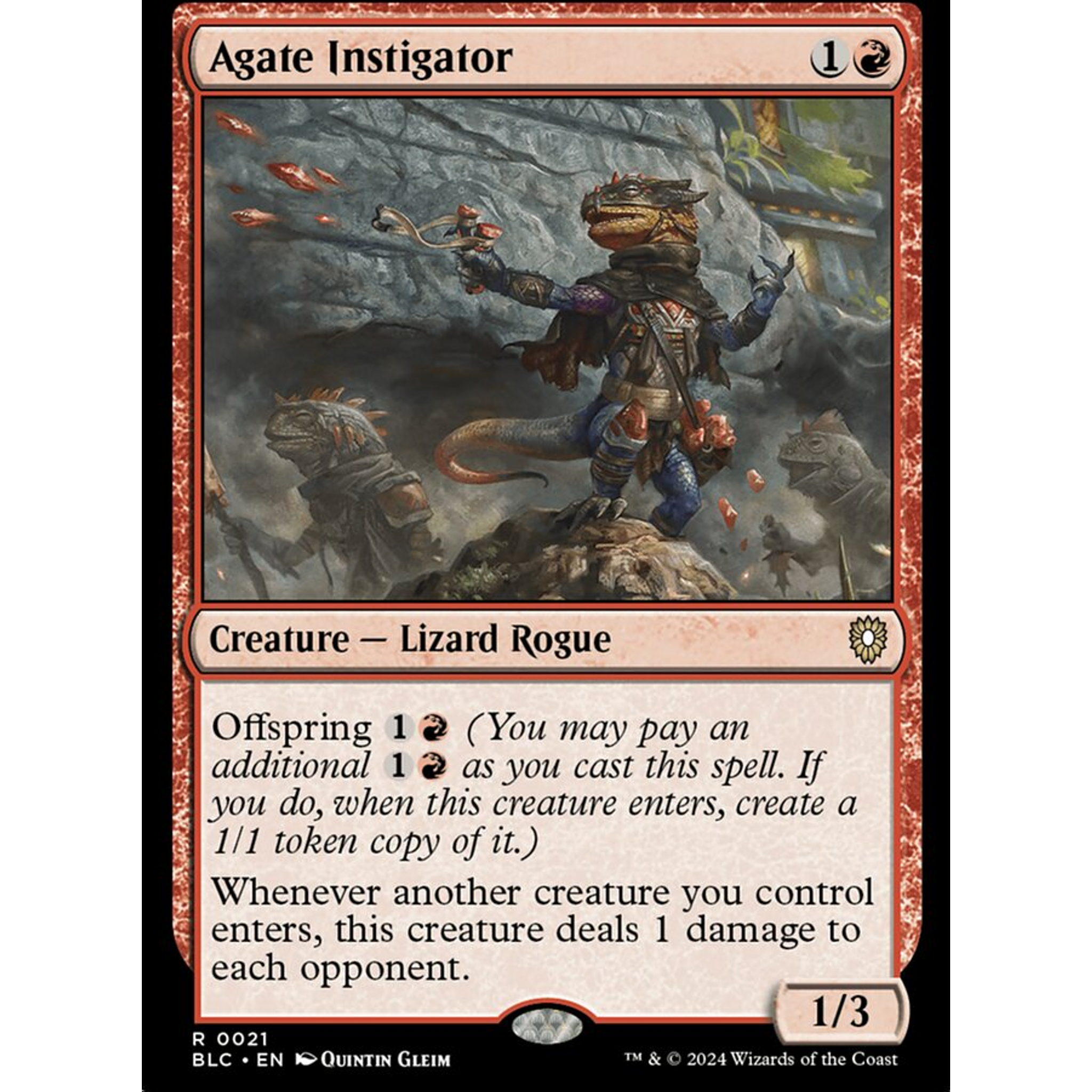 Agate Instigator (BLC 21) — Moore Collectables UK