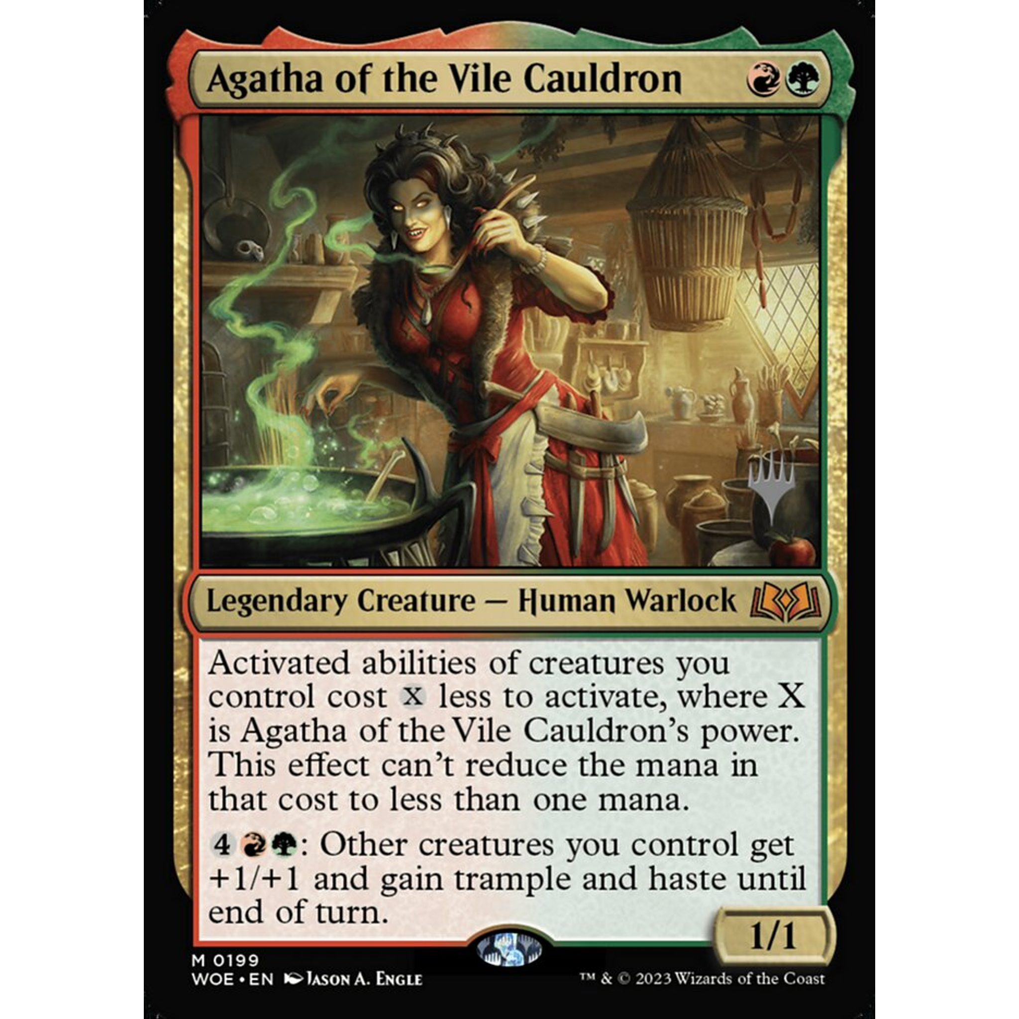 Agatha of the Vile Cauldron (PWOE 199p) — Moore Collectables UK
