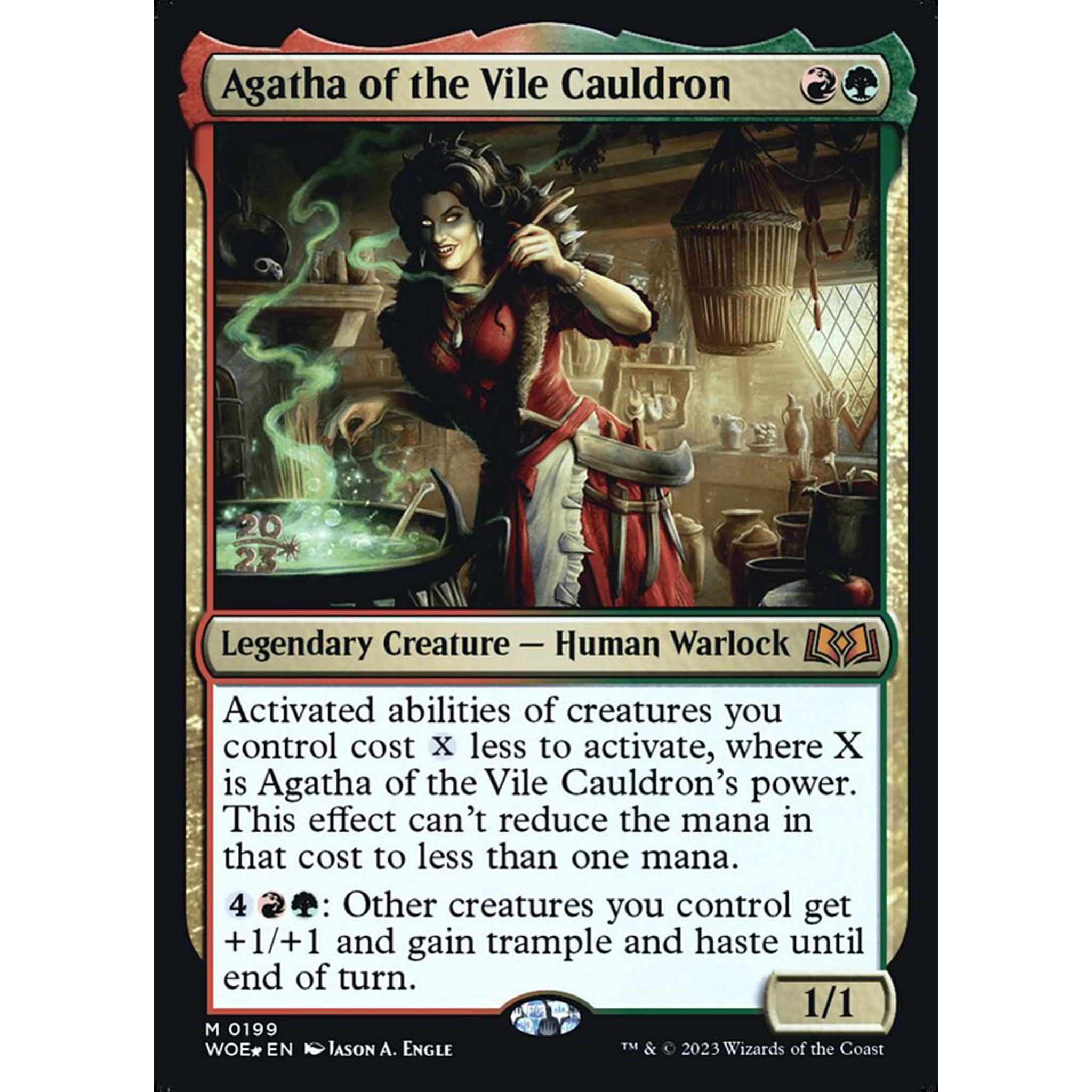 Agatha of the Vile Cauldron (PWOE 199s) — Moore Collectables UK