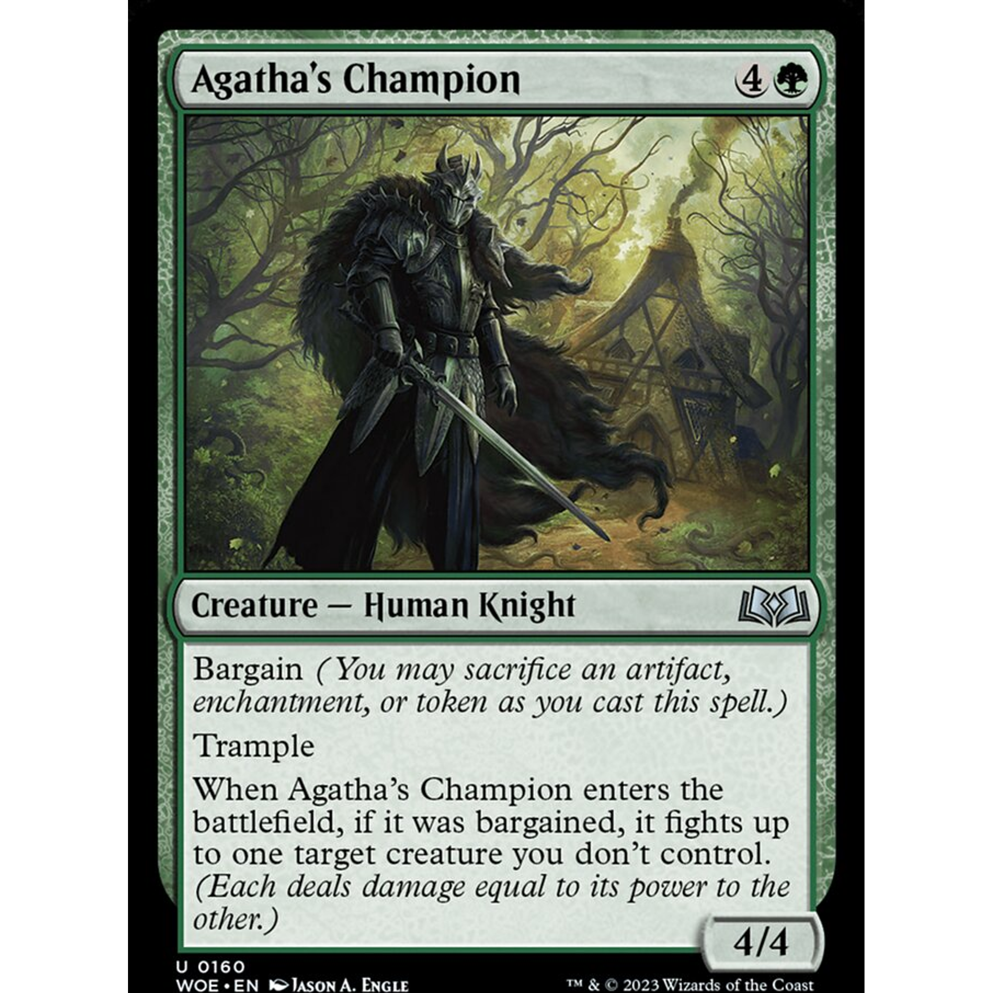 Agatha's Champion (WOE 160) — Moore Collectables UK