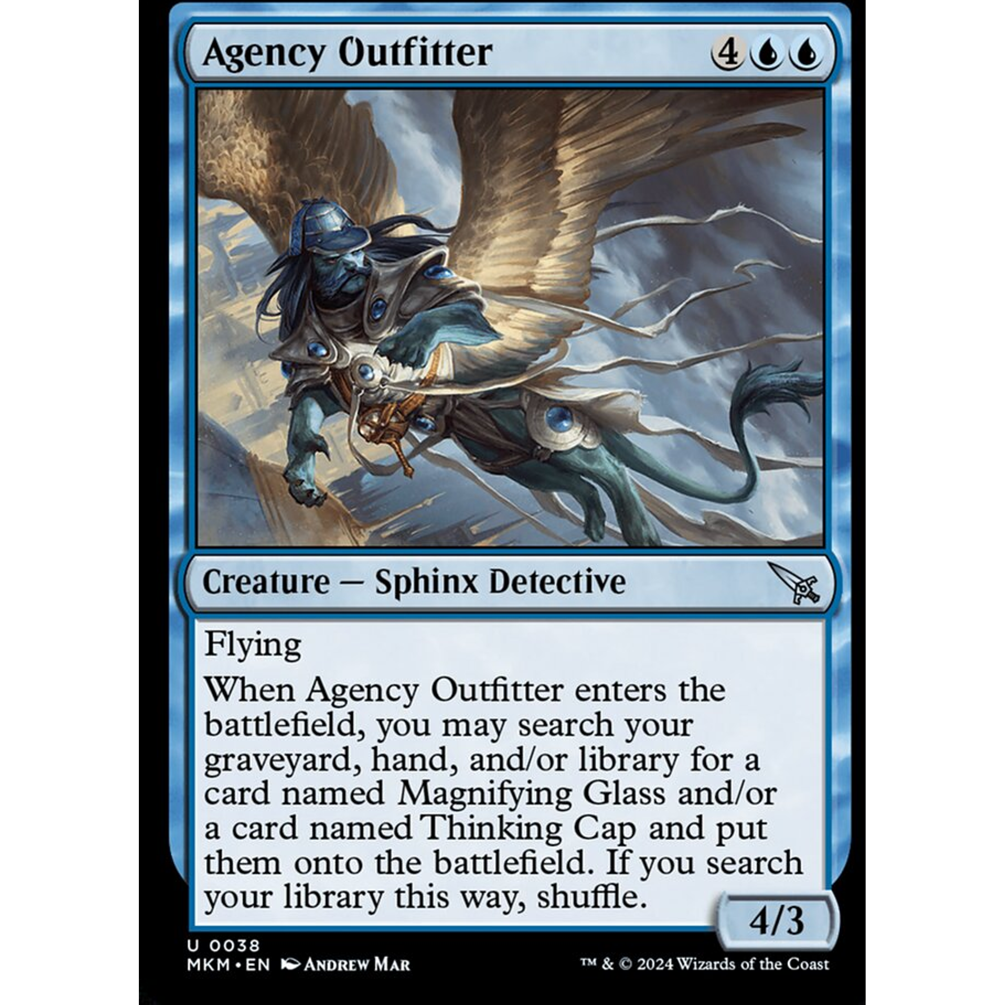 Agency Outfitter (MKM 38) — Moore Collectables UK