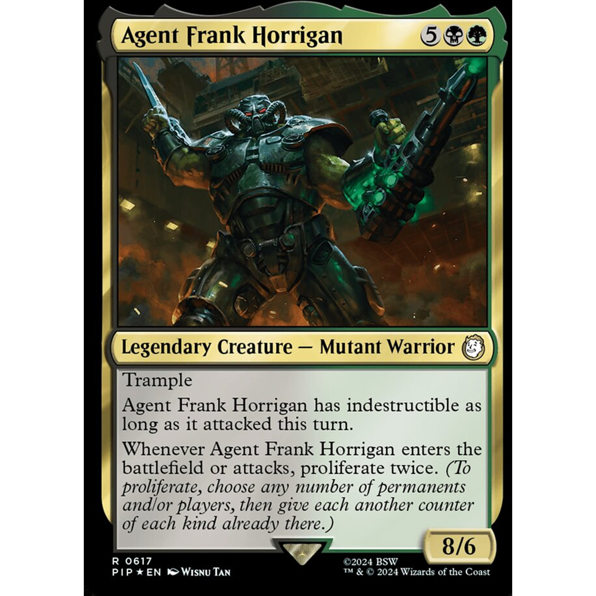 Agent Frank Horrigan (PIP 617) — Moore Collectables UK