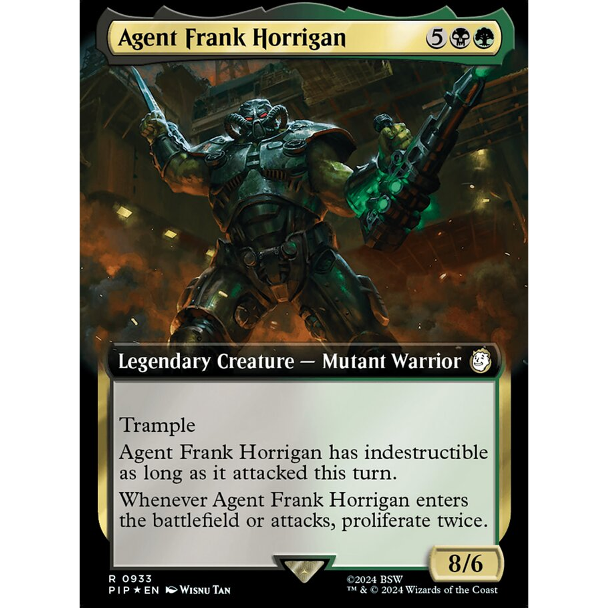 Agent Frank Horrigan (PIP 933) — Moore Collectables UK