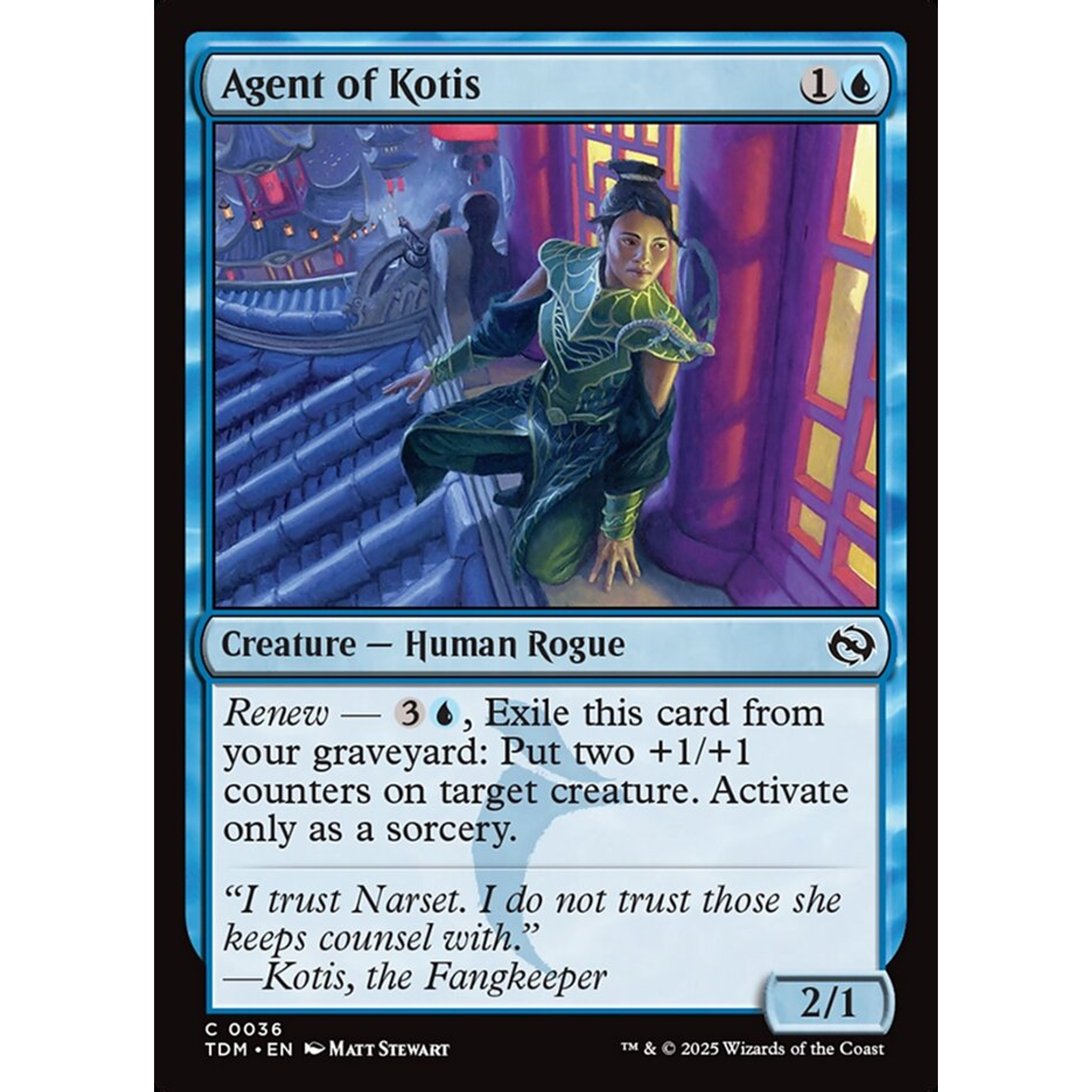 Agent of Kotis (TDM 36) — Moore Collectables UK