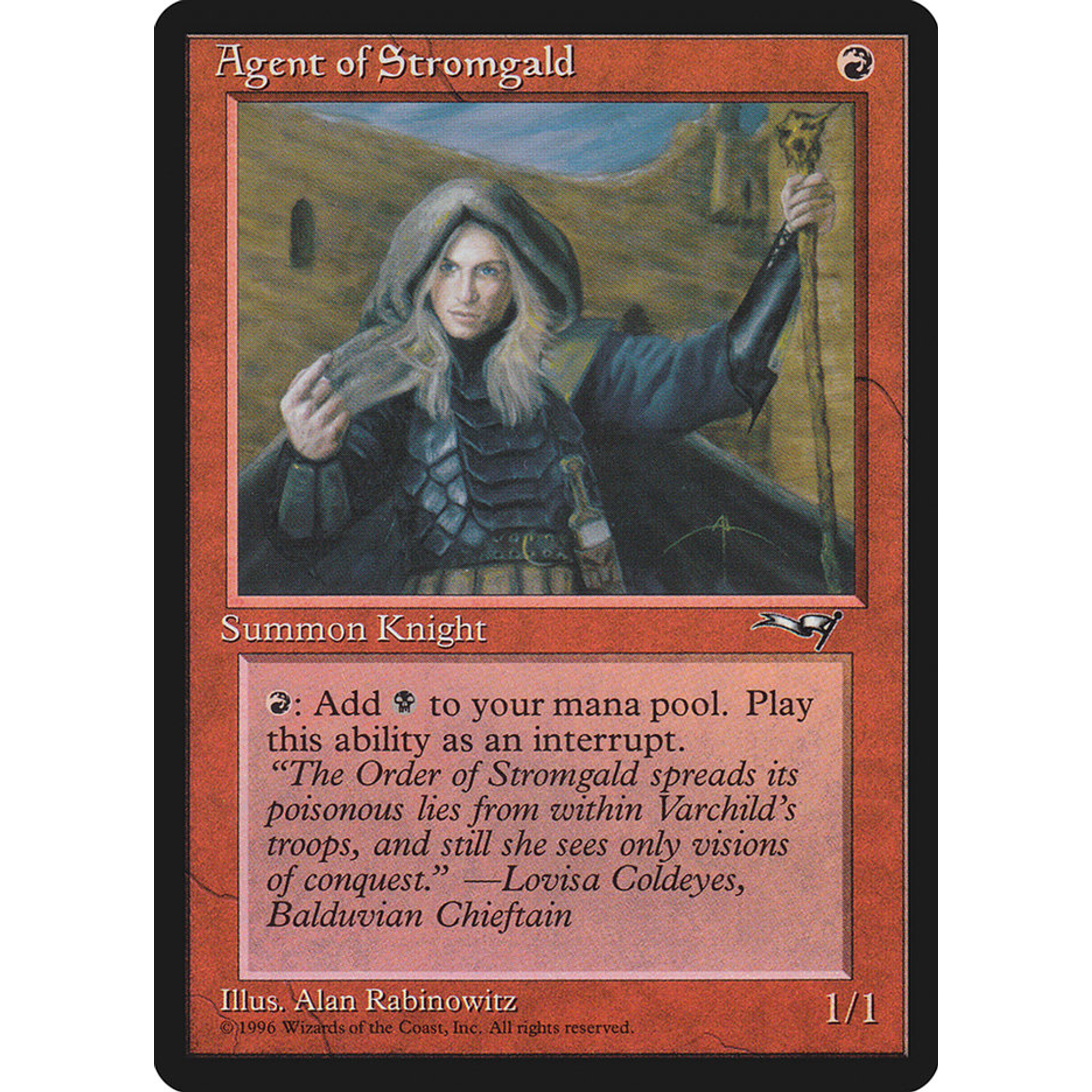 Agent of Stromgald (ALL 64a) — Moore Collectables UK
