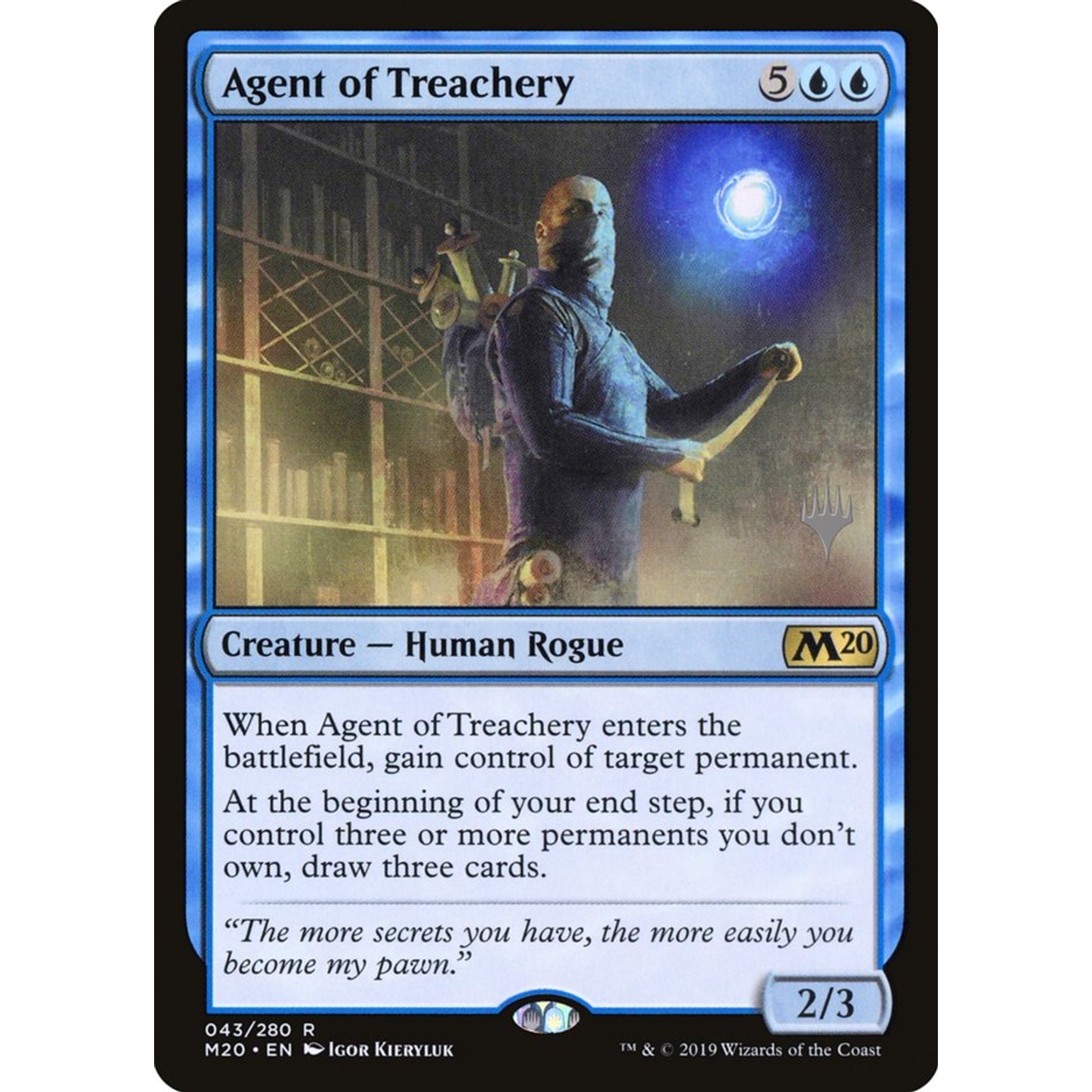 Agent of Treachery (PM20 43p) — Moore Collectables UK