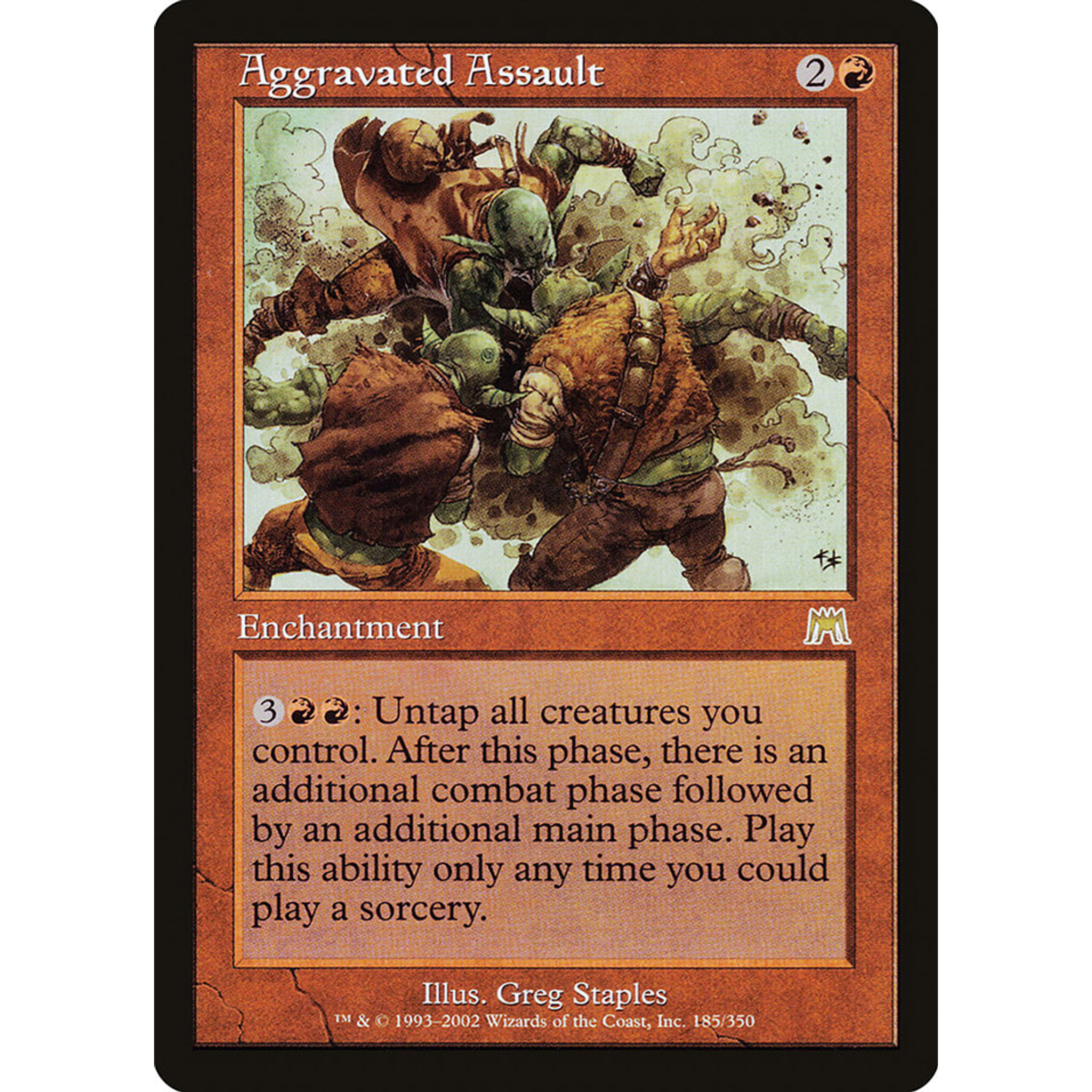 Aggravated Assault (ONS 185) — Moore Collectables UK