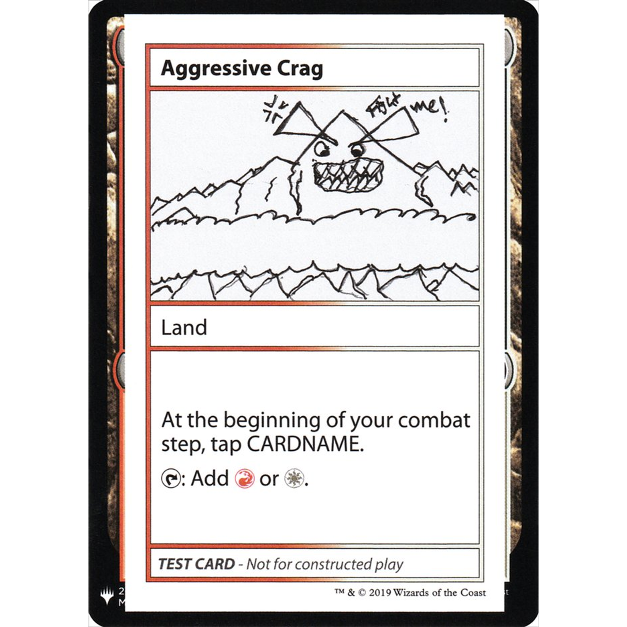 Aggressive Crag (CMB1 112) — Moore Collectables UK