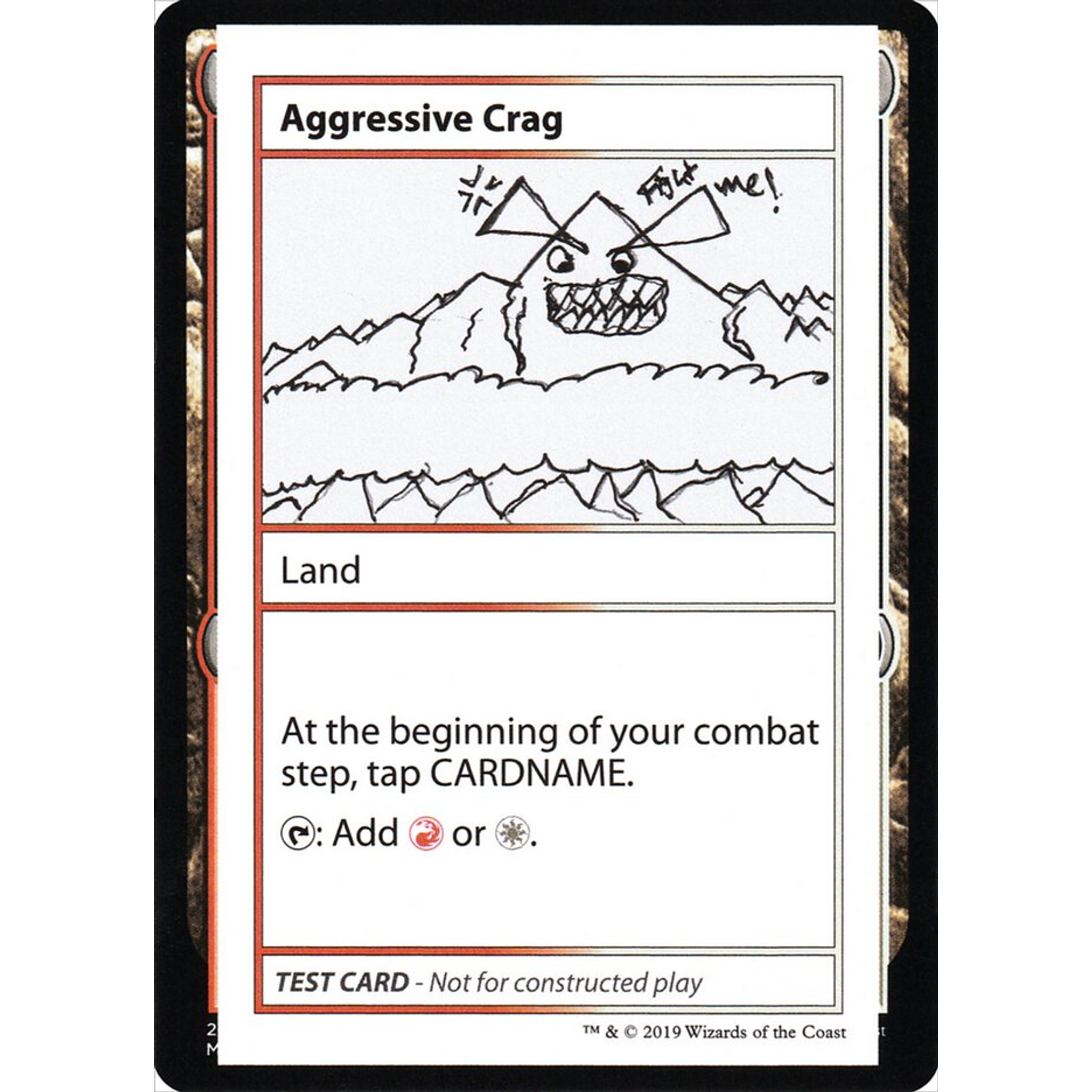 Aggressive Crag (CMB2 112) — Moore Collectables UK