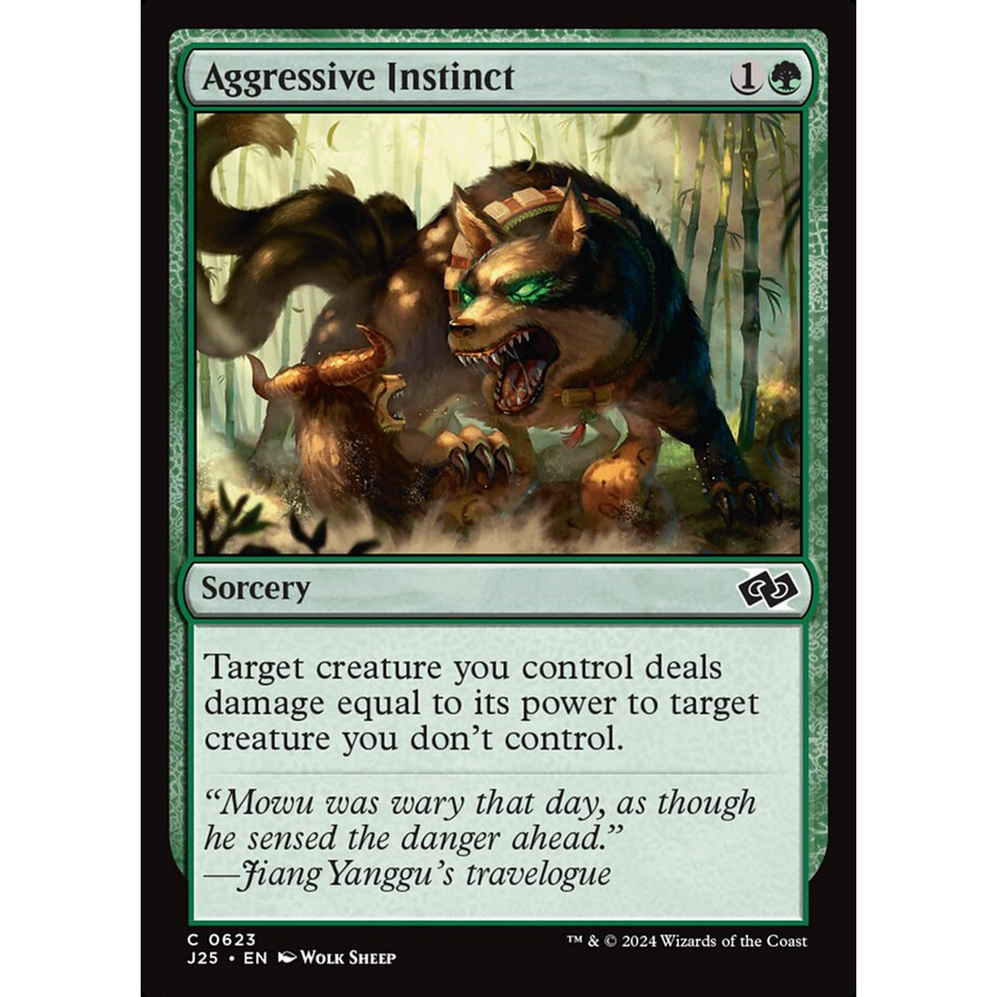 Aggressive Instinct (J25 623) — Moore Collectables UK