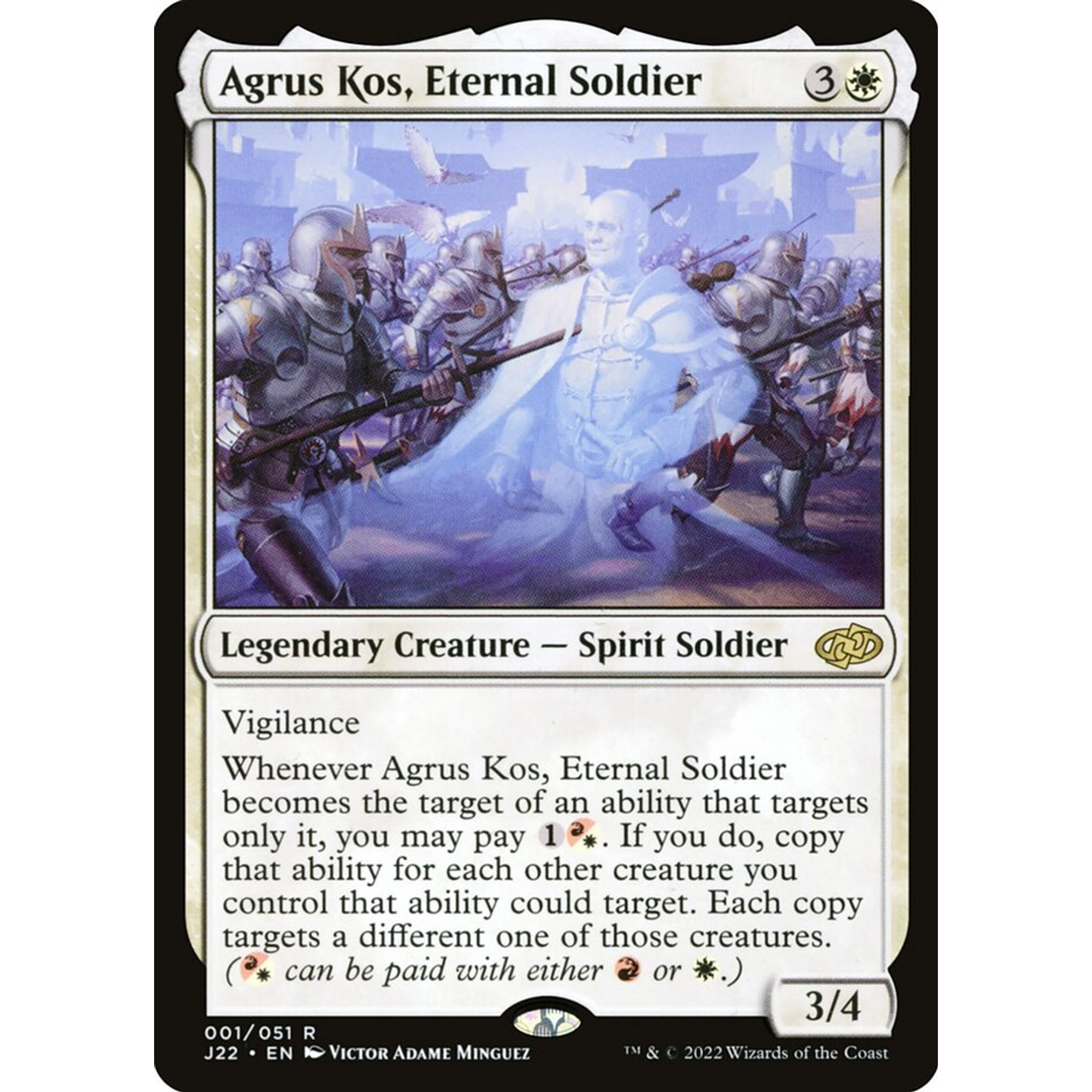 Agrus Kos, Eternal Soldier (J22 1) — Moore Collectables UK