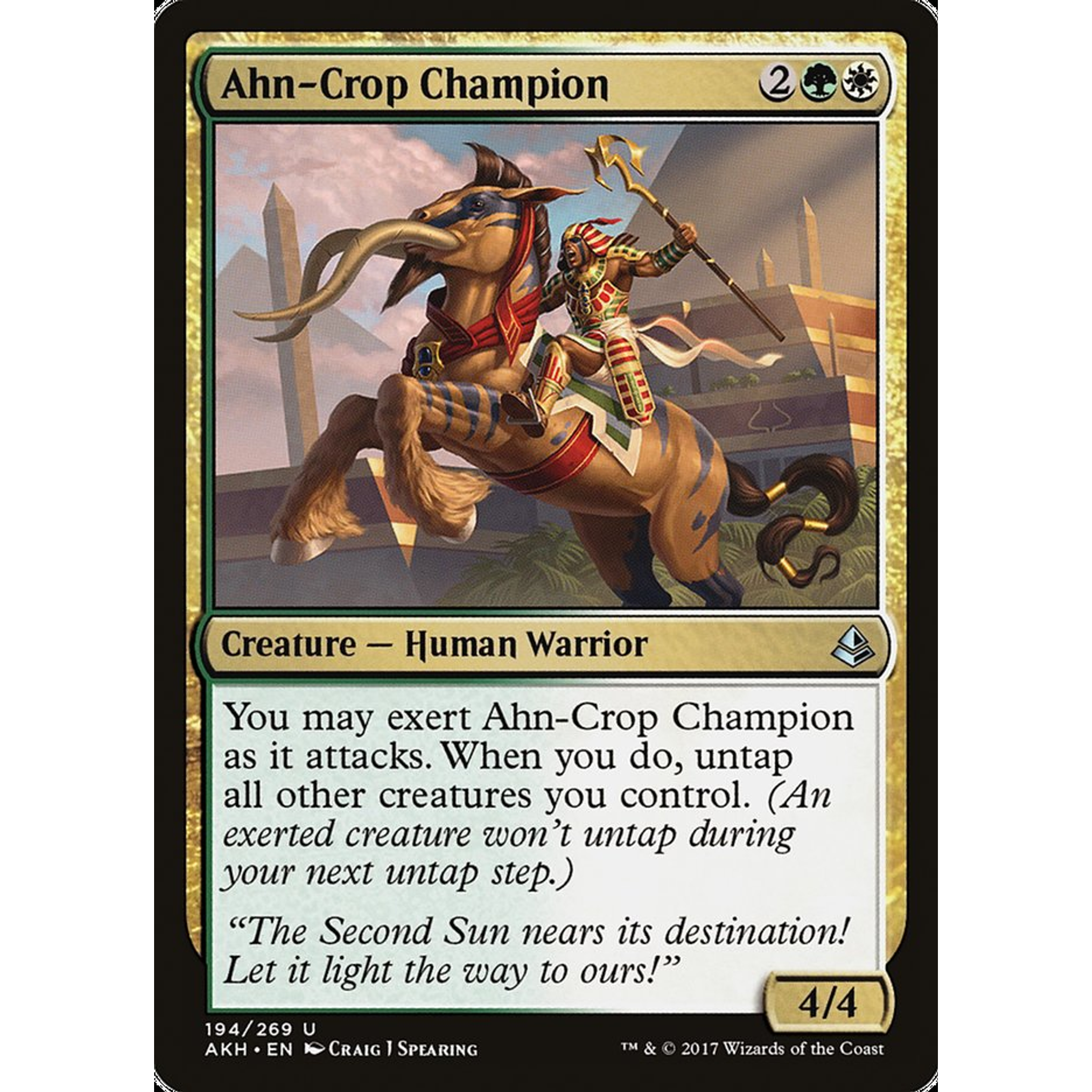 Ahn-Crop Champion (AKH 194) — Moore Collectables UK