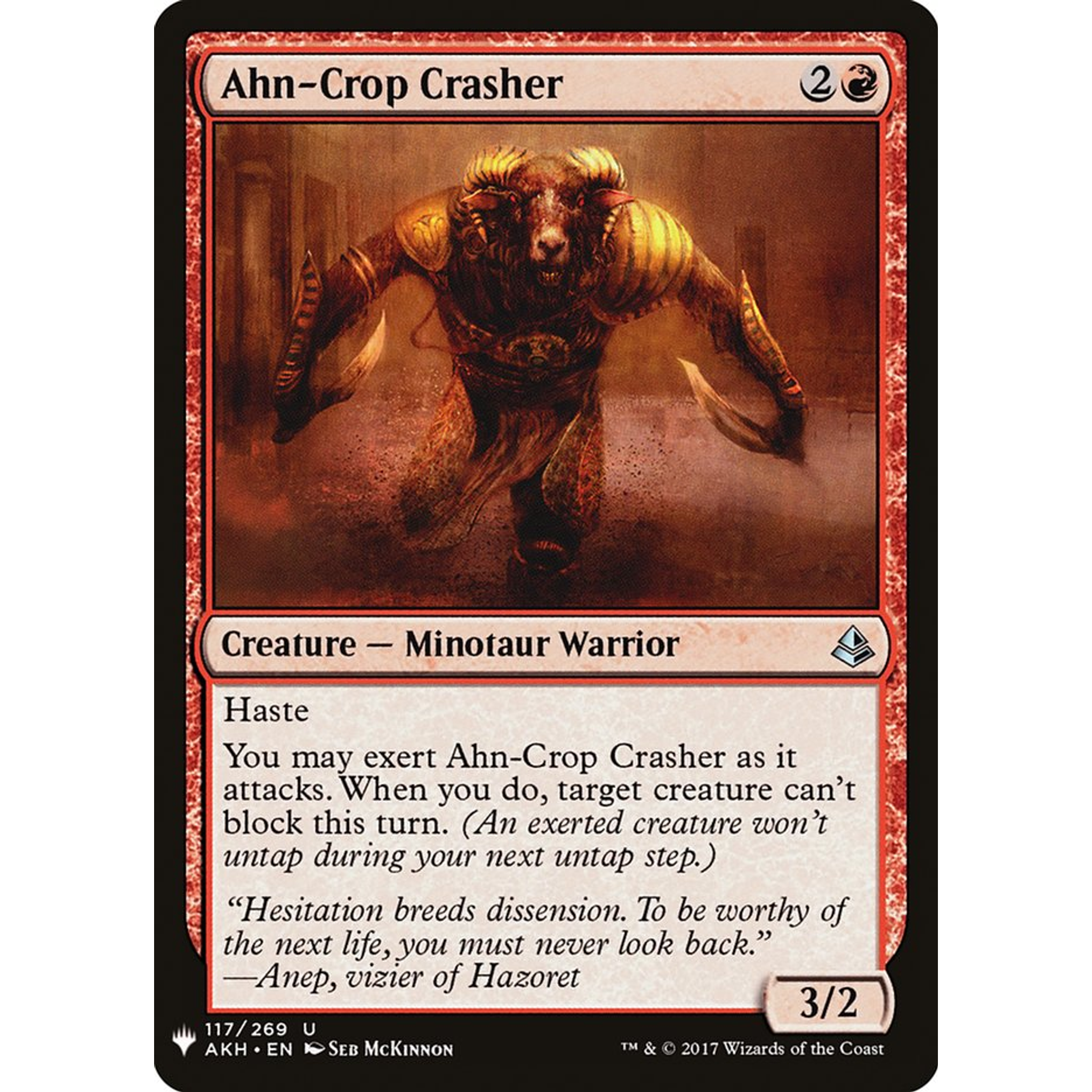 Ahn-Crop Crasher (PLST AKH-117) — Moore Collectables UK