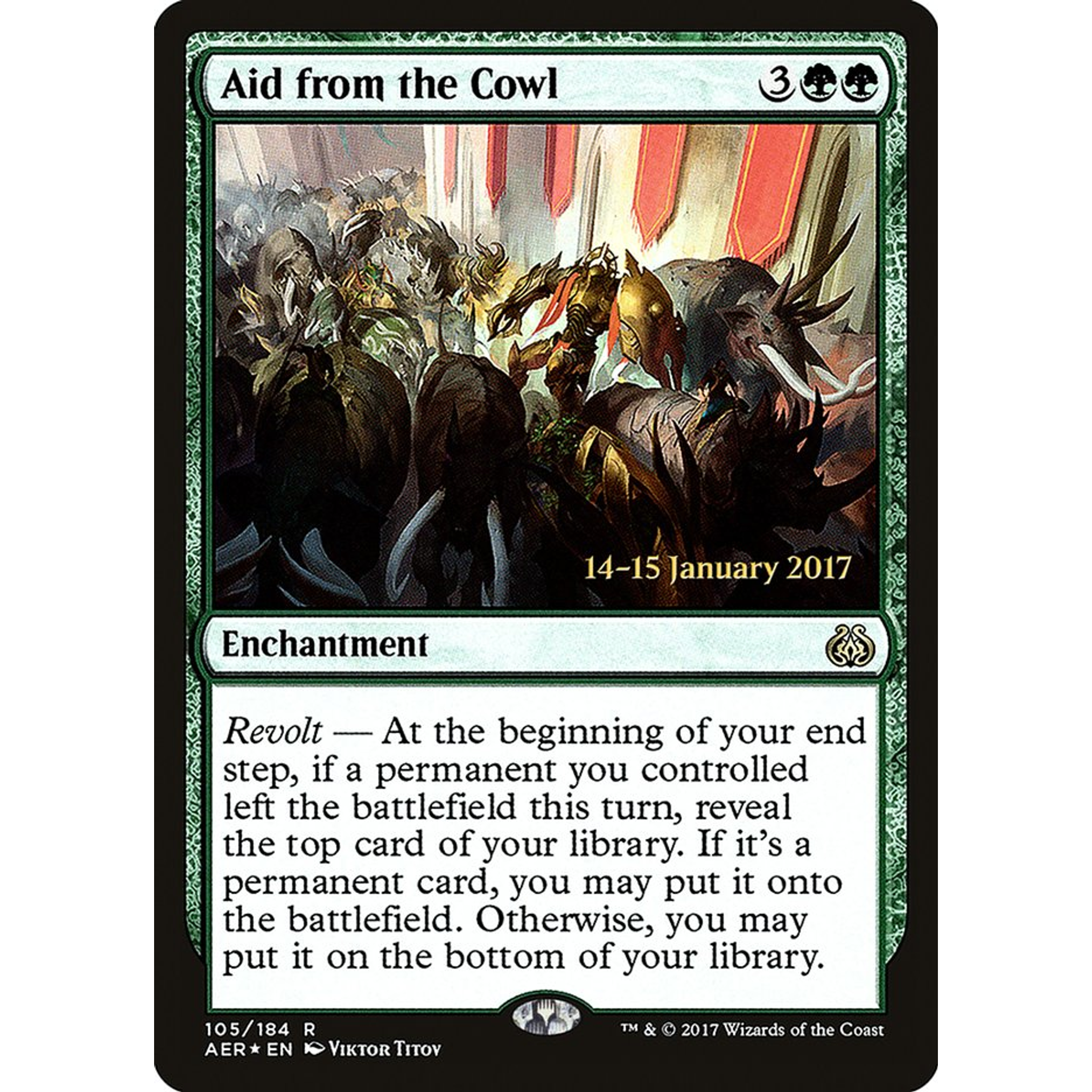 Aid from the Cowl (PAER 105s) — Moore Collectables UK