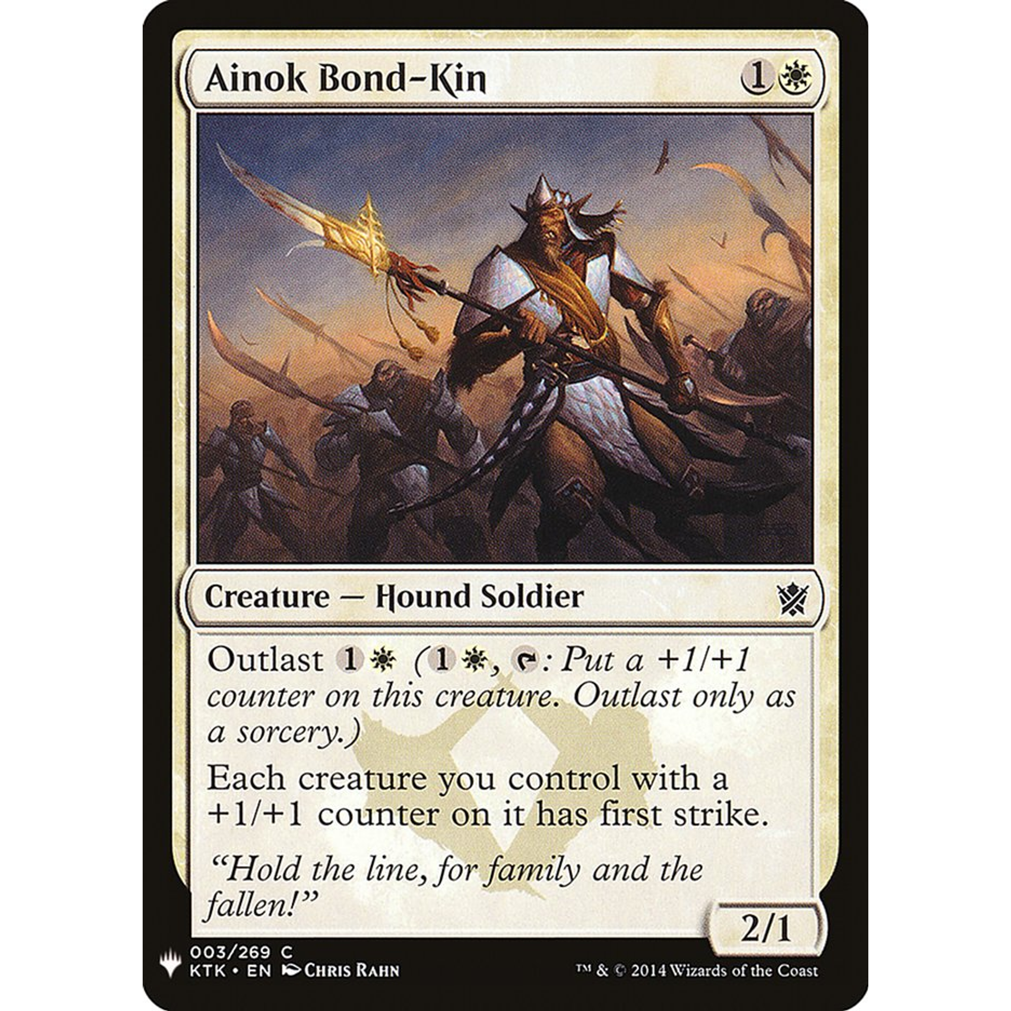 Ainok Bond-Kin (PLST KTK-3) — Moore Collectables UK