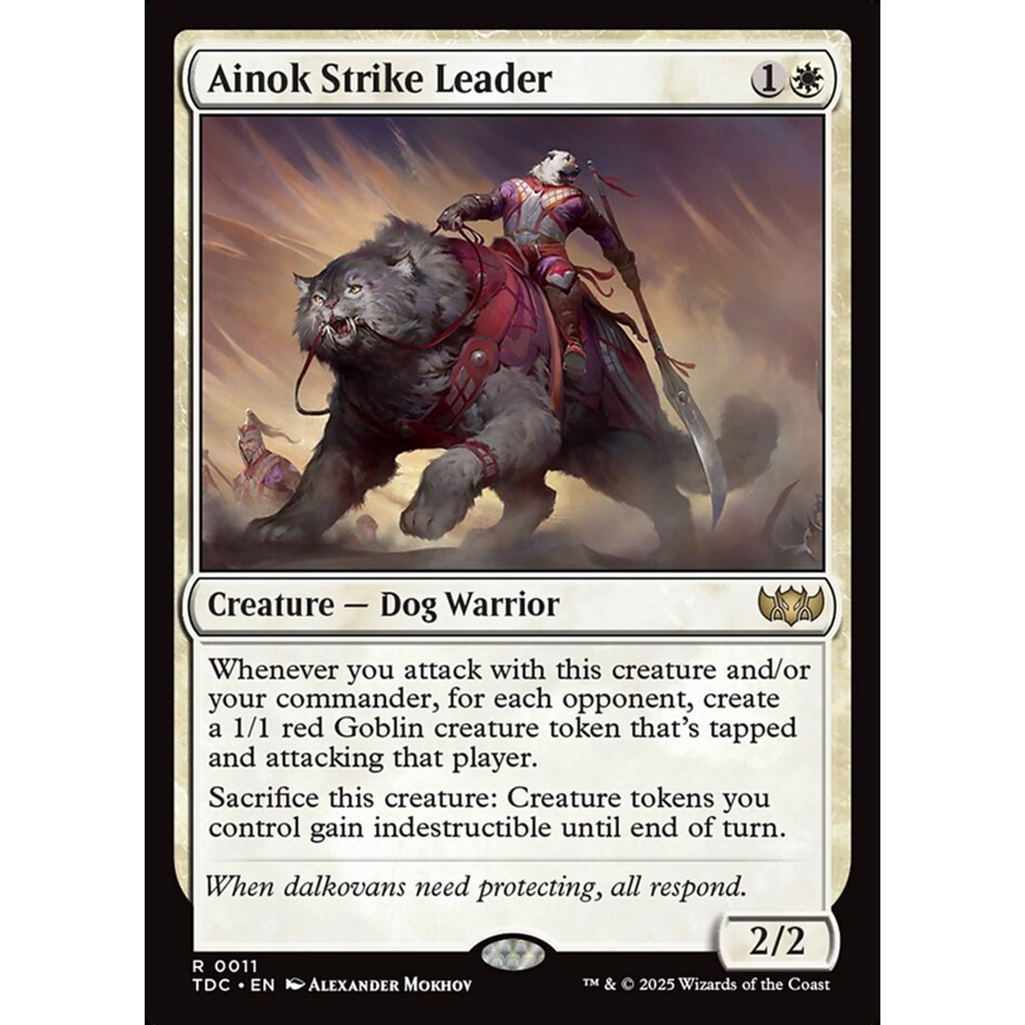 Ainok Strike Leader (TDC 11) — Moore Collectables UK