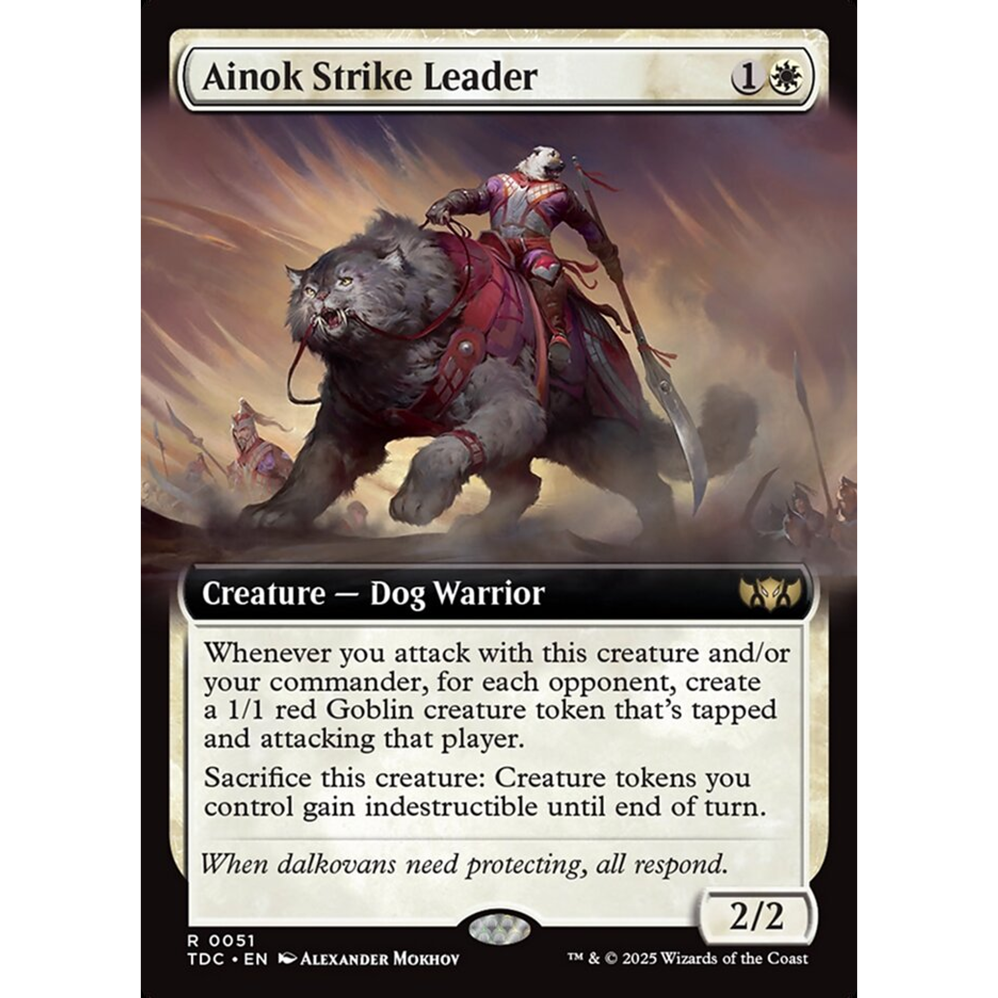 Ainok Strike Leader (TDC 51) — Moore Collectables UK