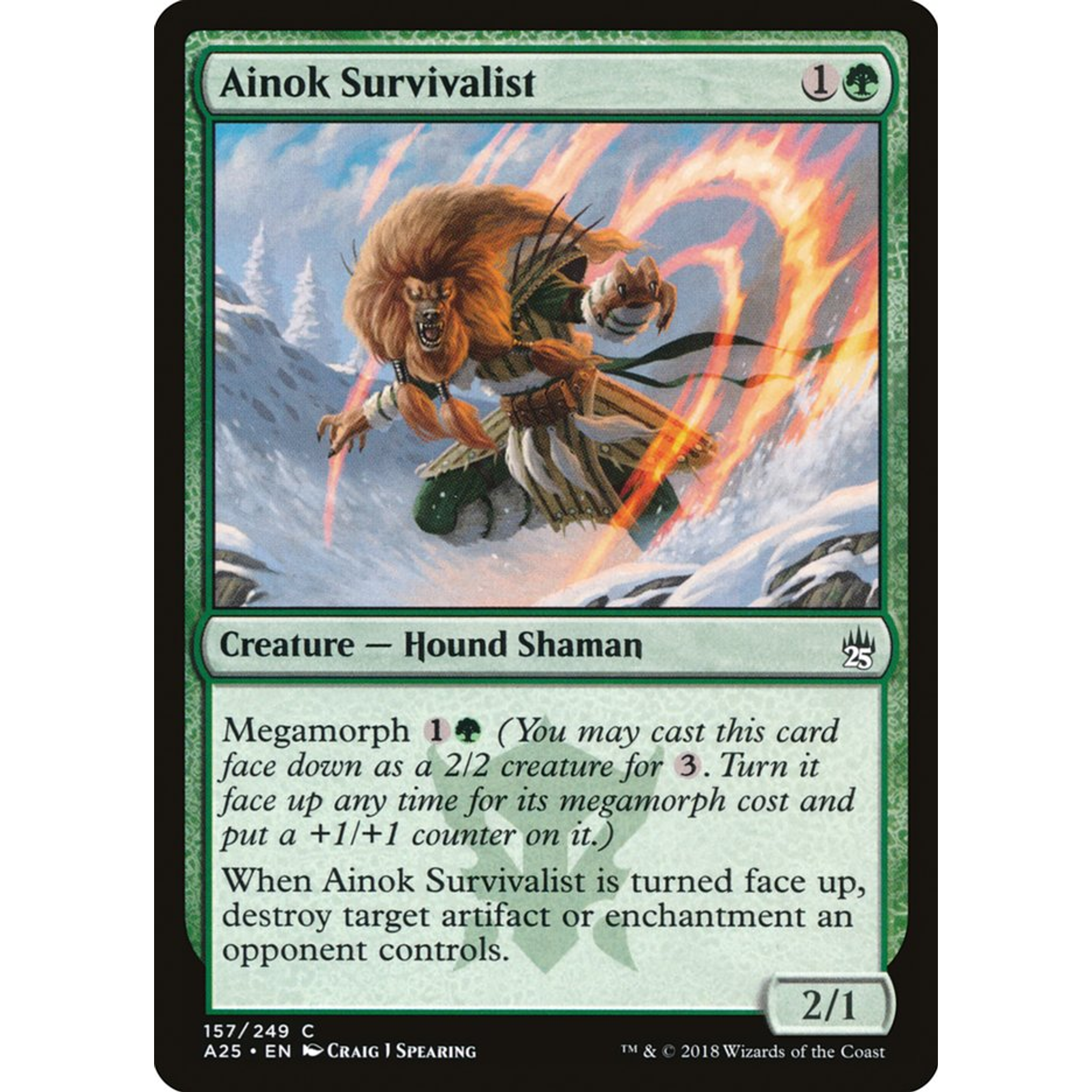 Ainok Survivalist (A25 157) — Moore Collectables UK