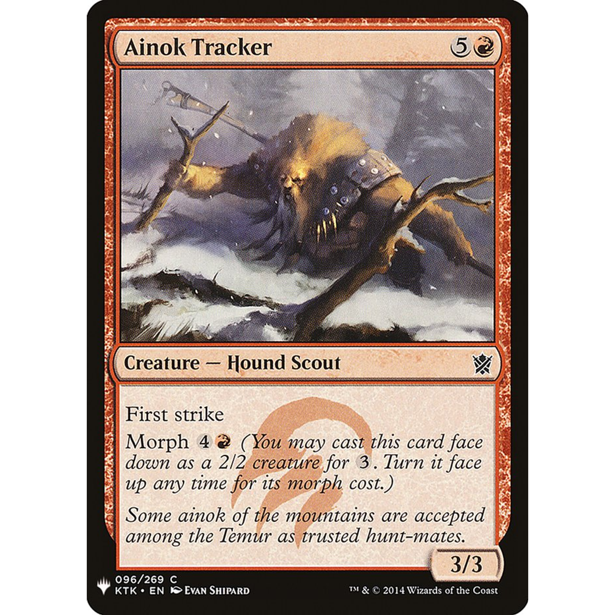 Ainok Tracker (PLST KTK-96) — Moore Collectables UK