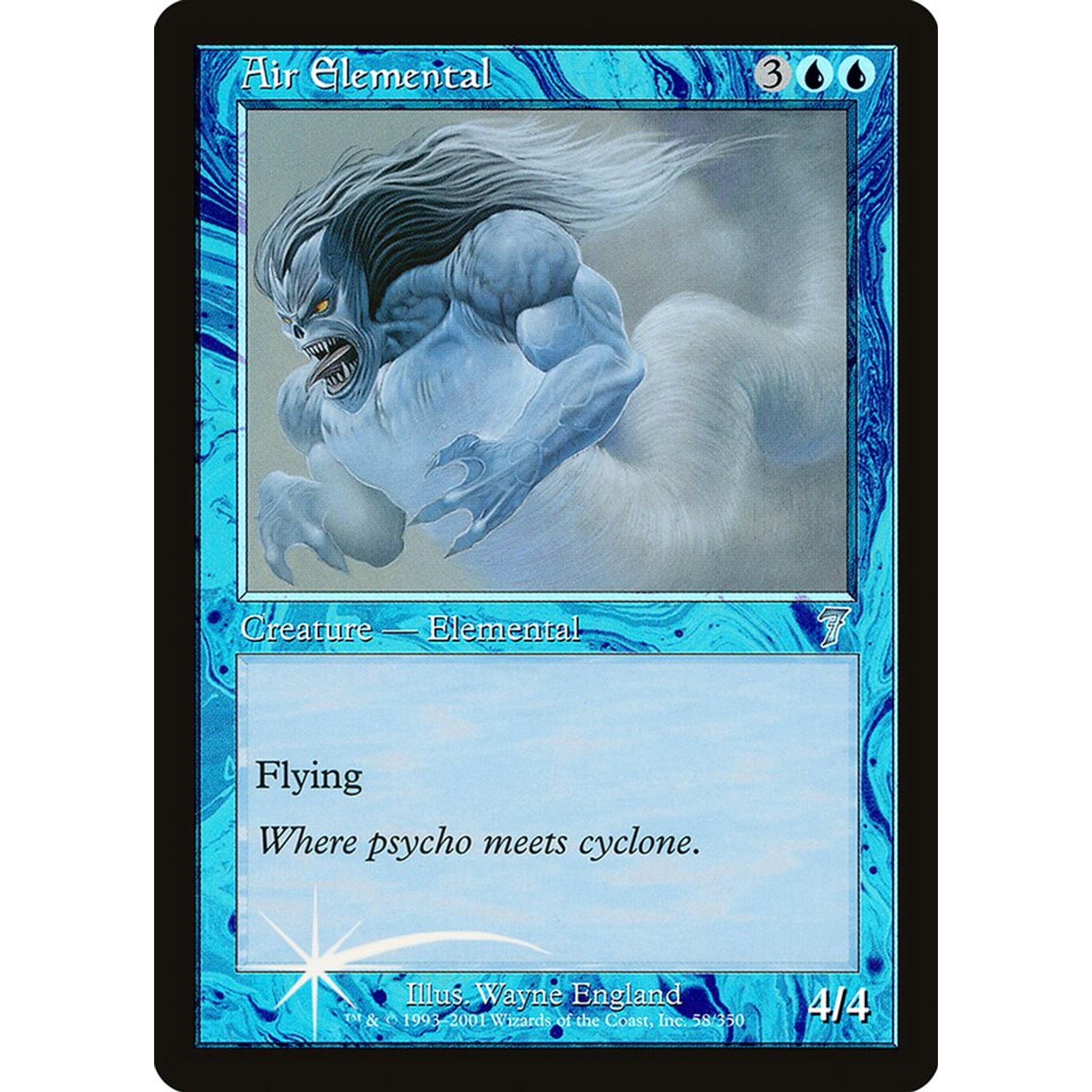 Air Elemental (7ED 58★) — Moore Collectables UK
