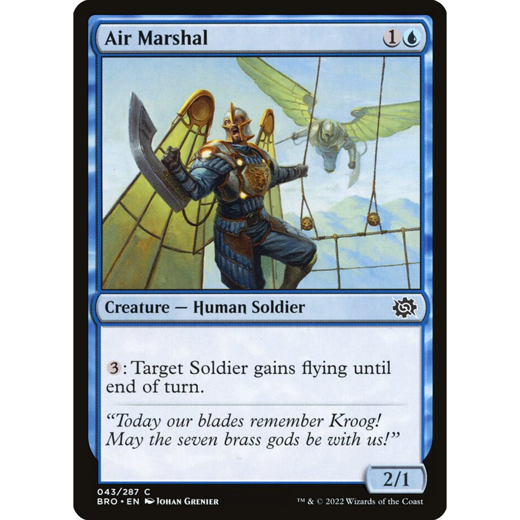 Air Marshal (BRO 43) — Moore Collectables UK
