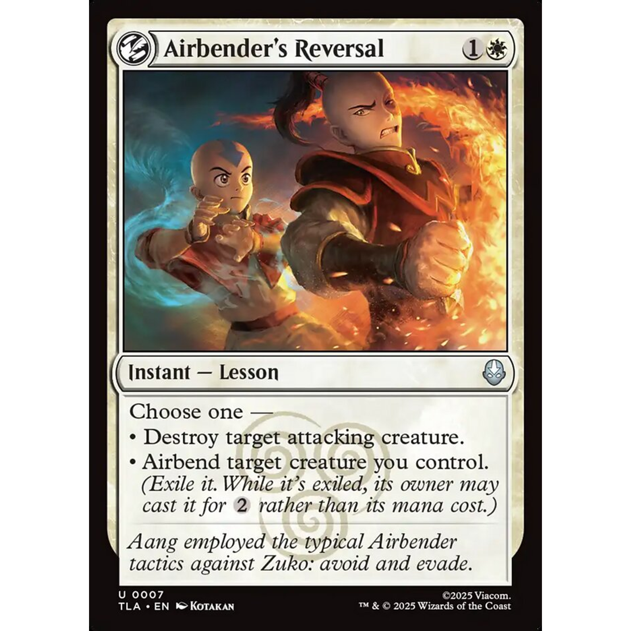 Airbender's Reversal (TLA 7) — Moore Collectables UK