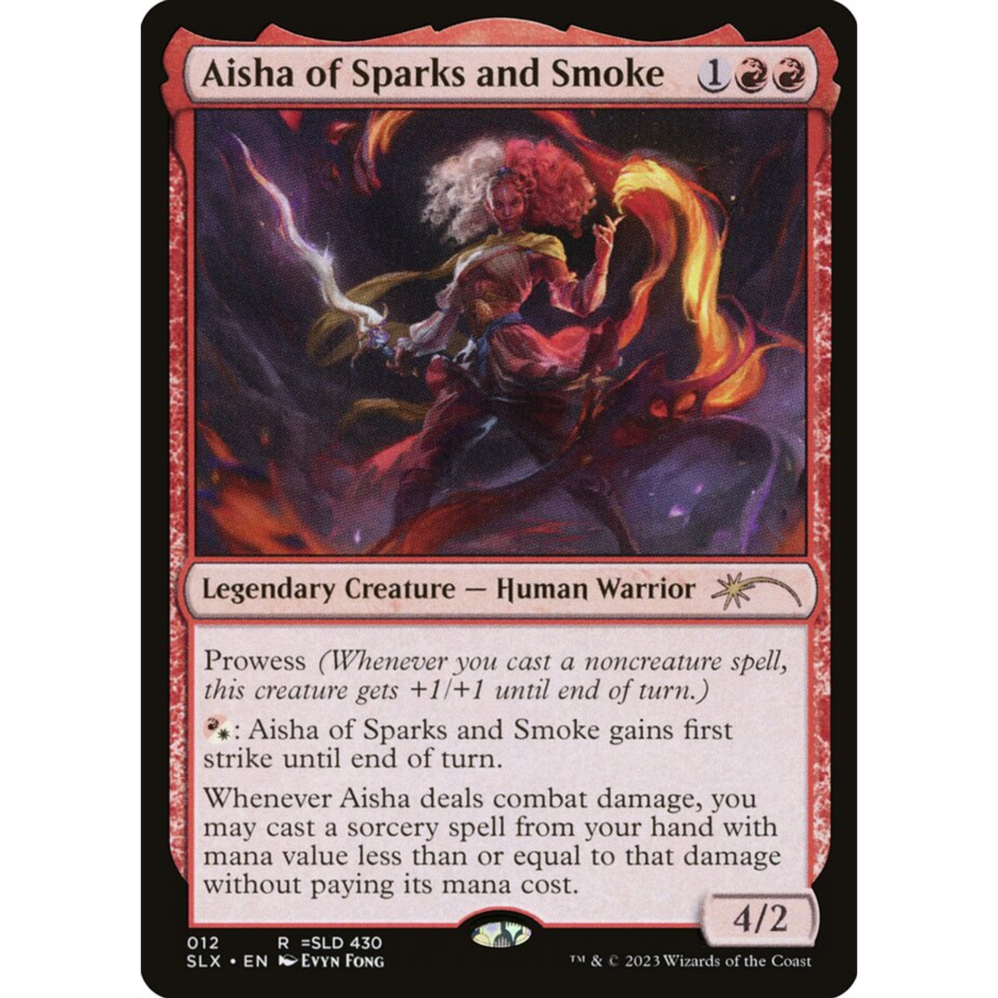 Aisha of Sparks and Smoke (SLX 12) — Moore Collectables UK