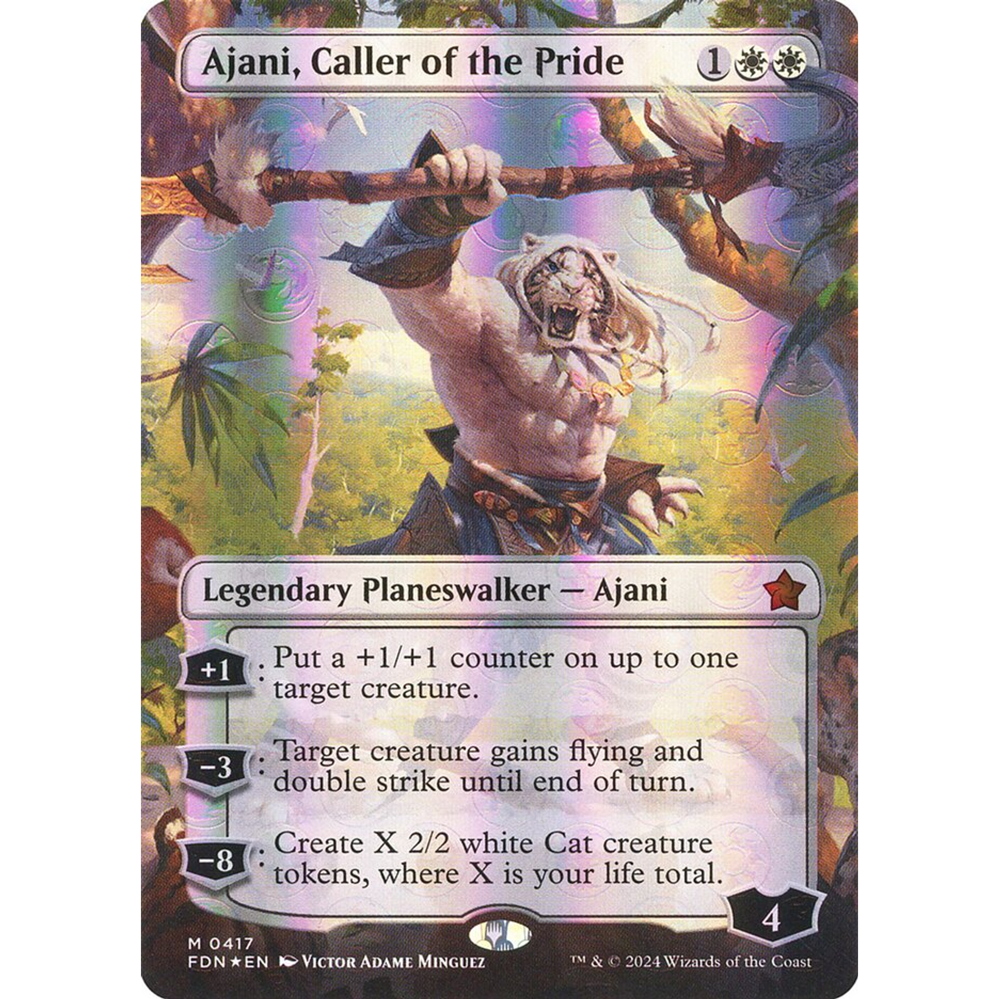 Ajani, Caller of the Pride (FDN 417) — Moore Collectables UK