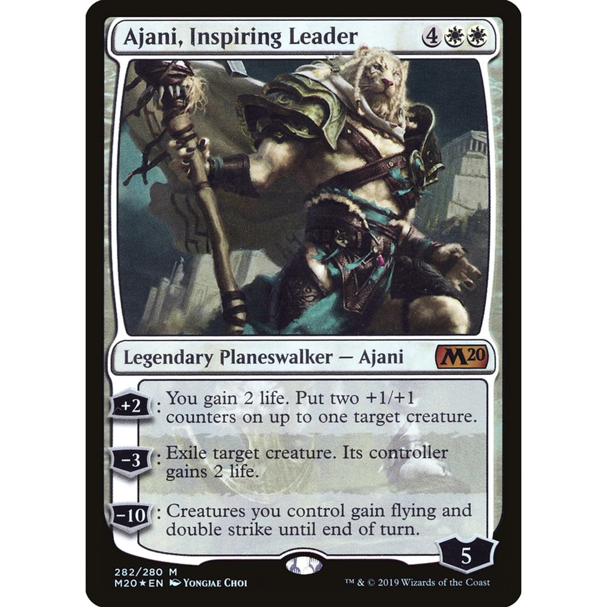 Ajani, Inspiring Leader (M20 282) — Moore Collectables UK