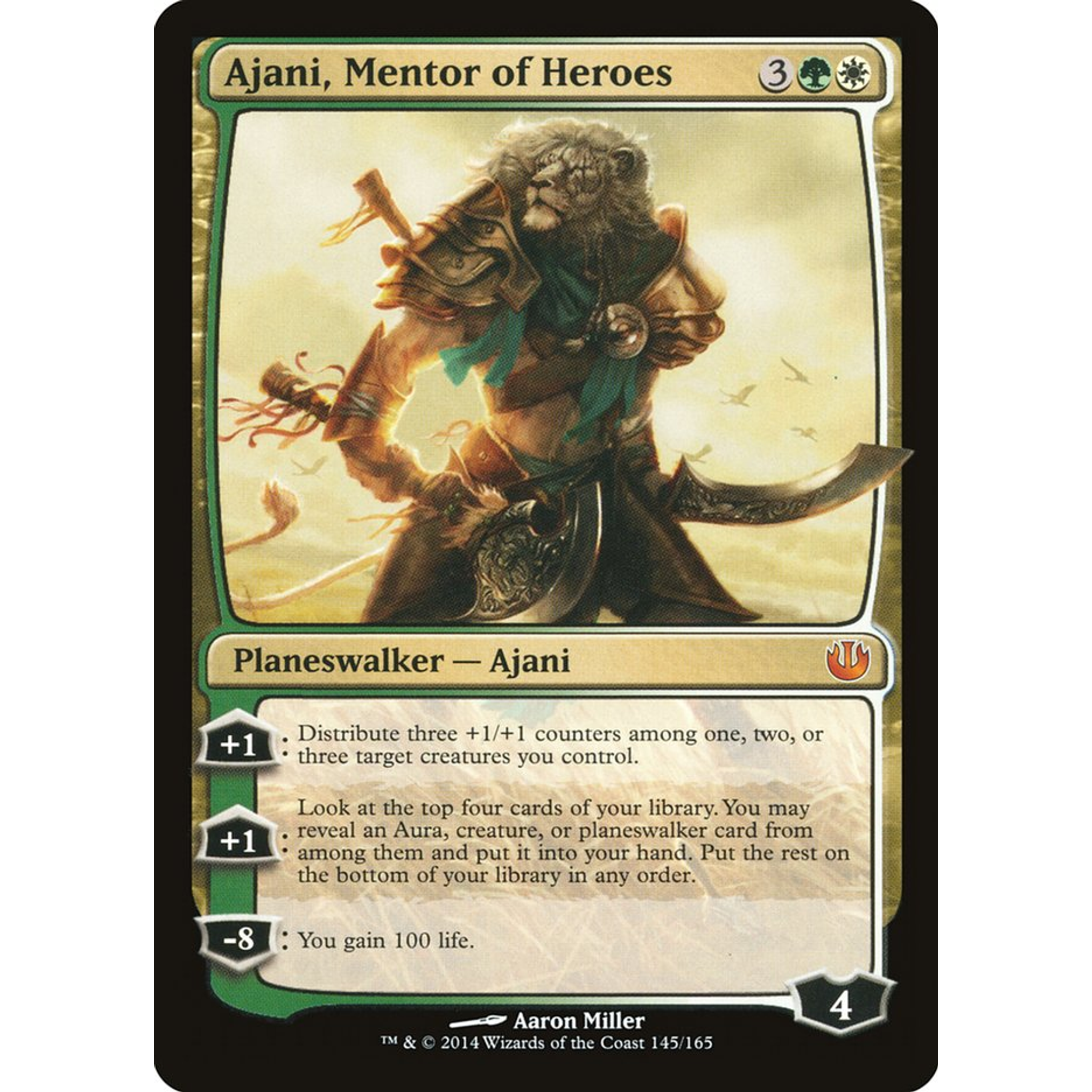 Ajani, Mentor of Heroes (JOU 145) — Moore Collectables UK