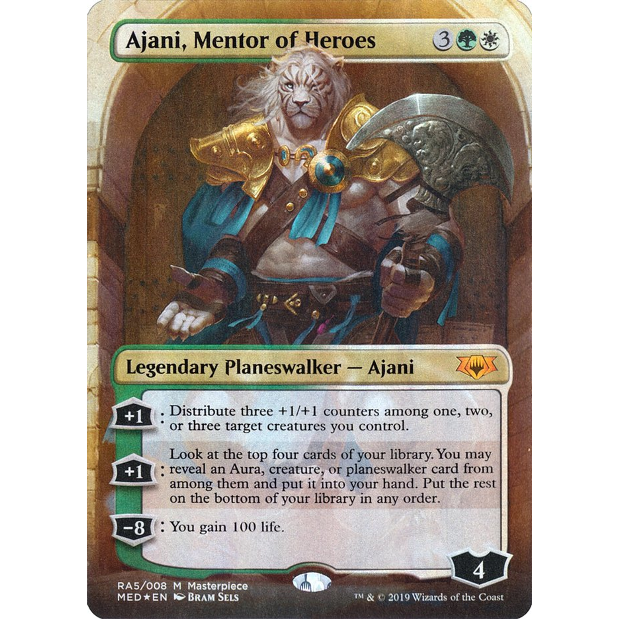 Ajani, Mentor of Heroes (MED RA5) — Moore Collectables UK