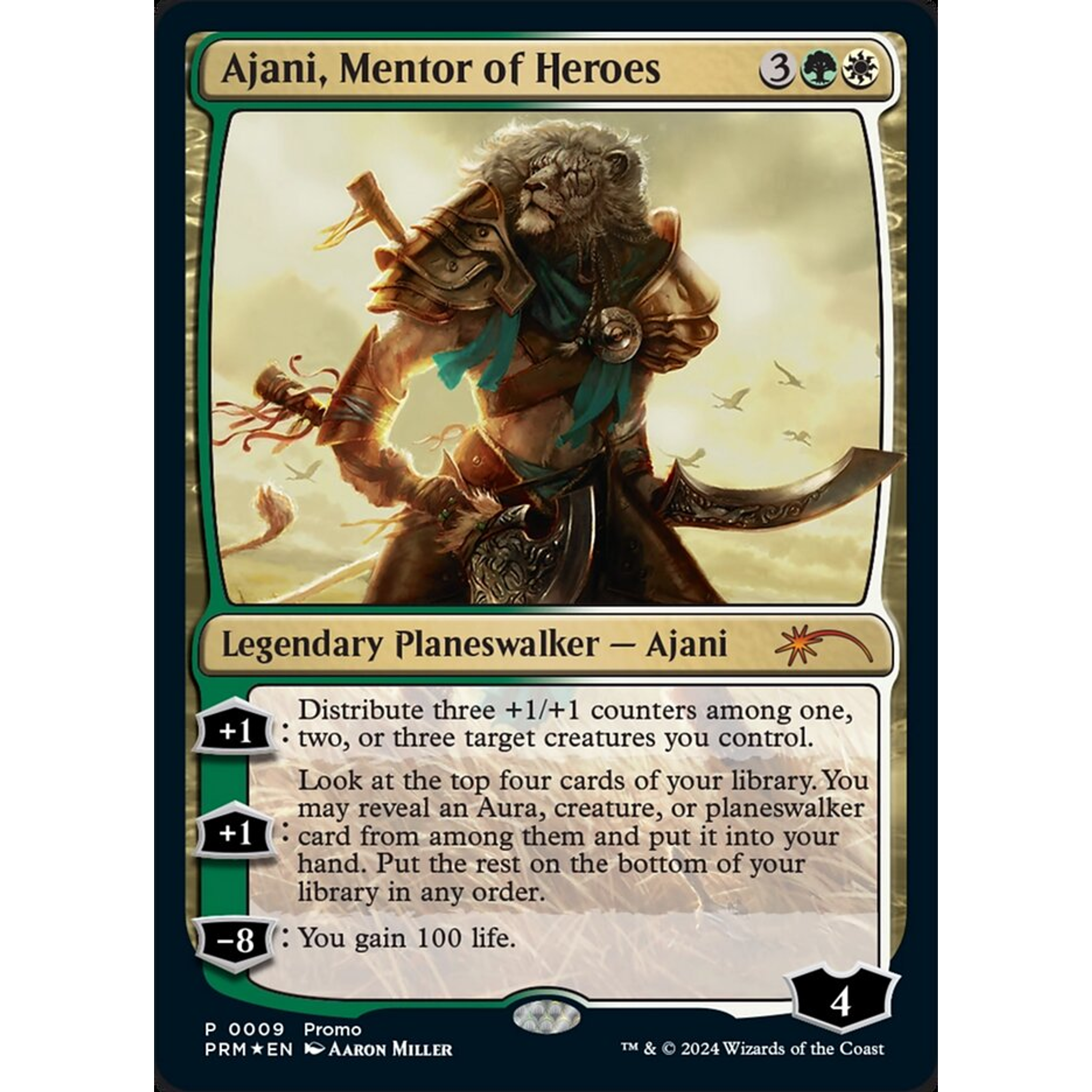 Ajani, Mentor of Heroes (PMEI 2024-3) — Moore Collectables UK