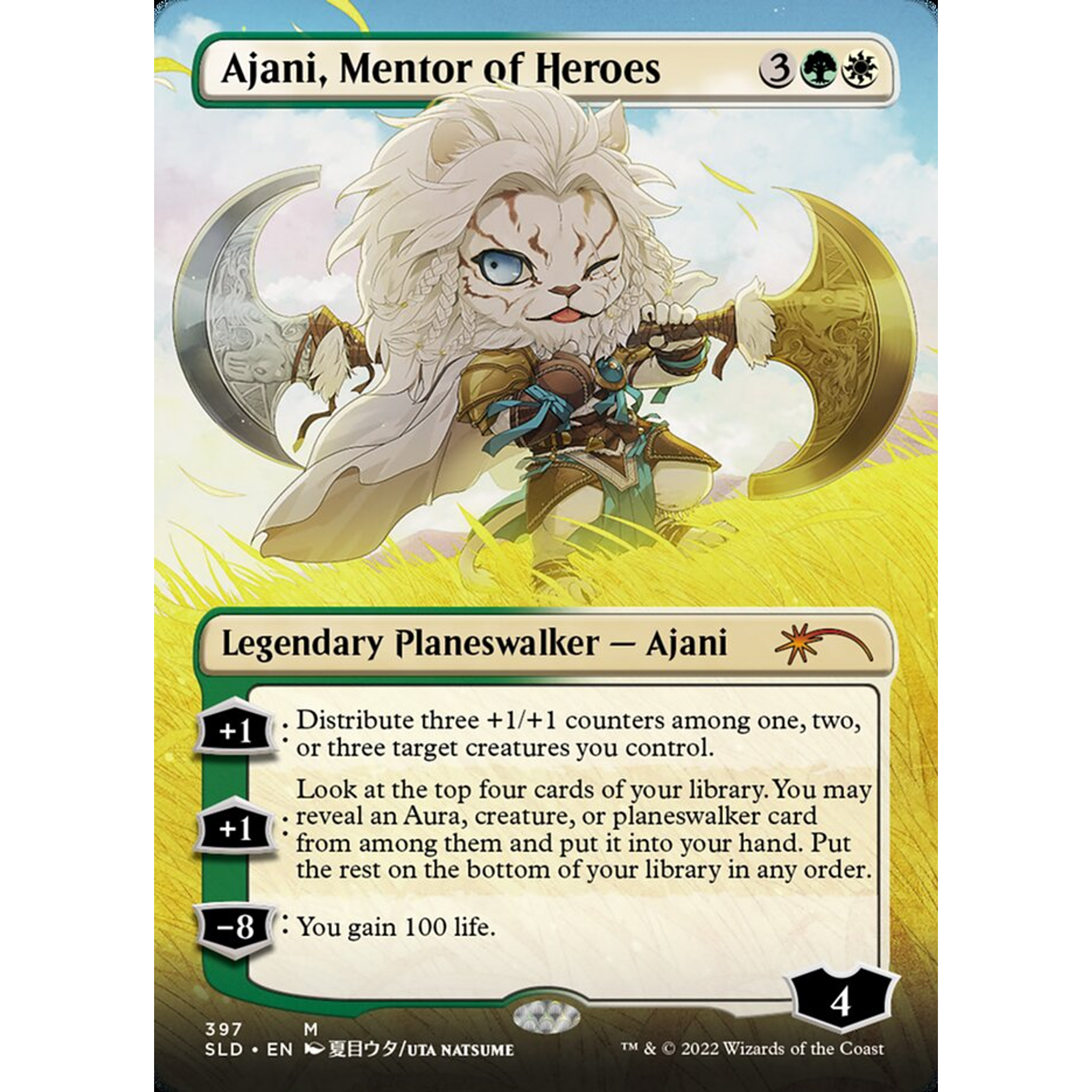 Ajani, Mentor of Heroes (SLD 397) — Moore Collectables UK