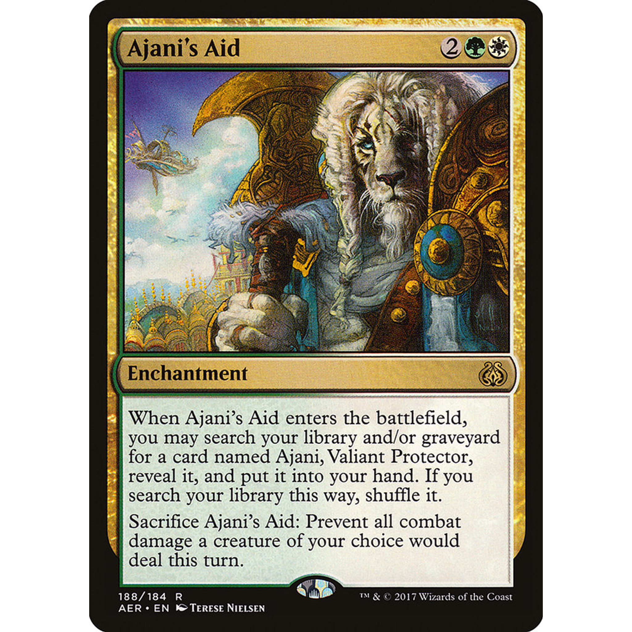 Ajani's Aid (AER 188) — Moore Collectables UK