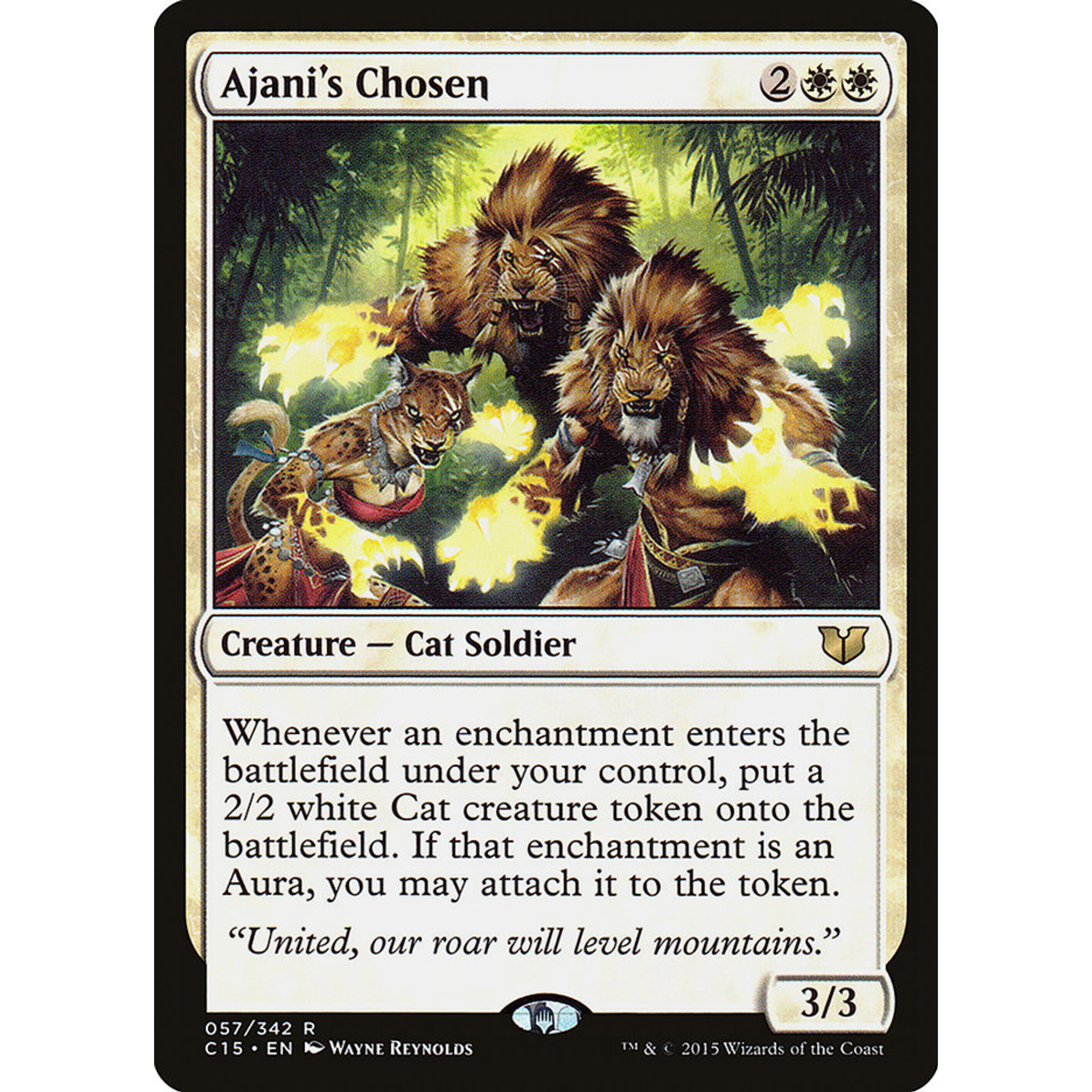 Ajani's Chosen (C15 57) — Moore Collectables UK