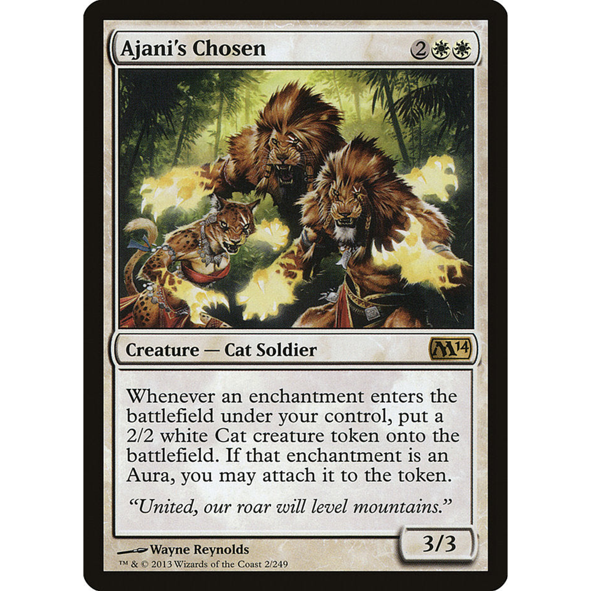Ajani's Chosen (M14 2) — Moore Collectables UK