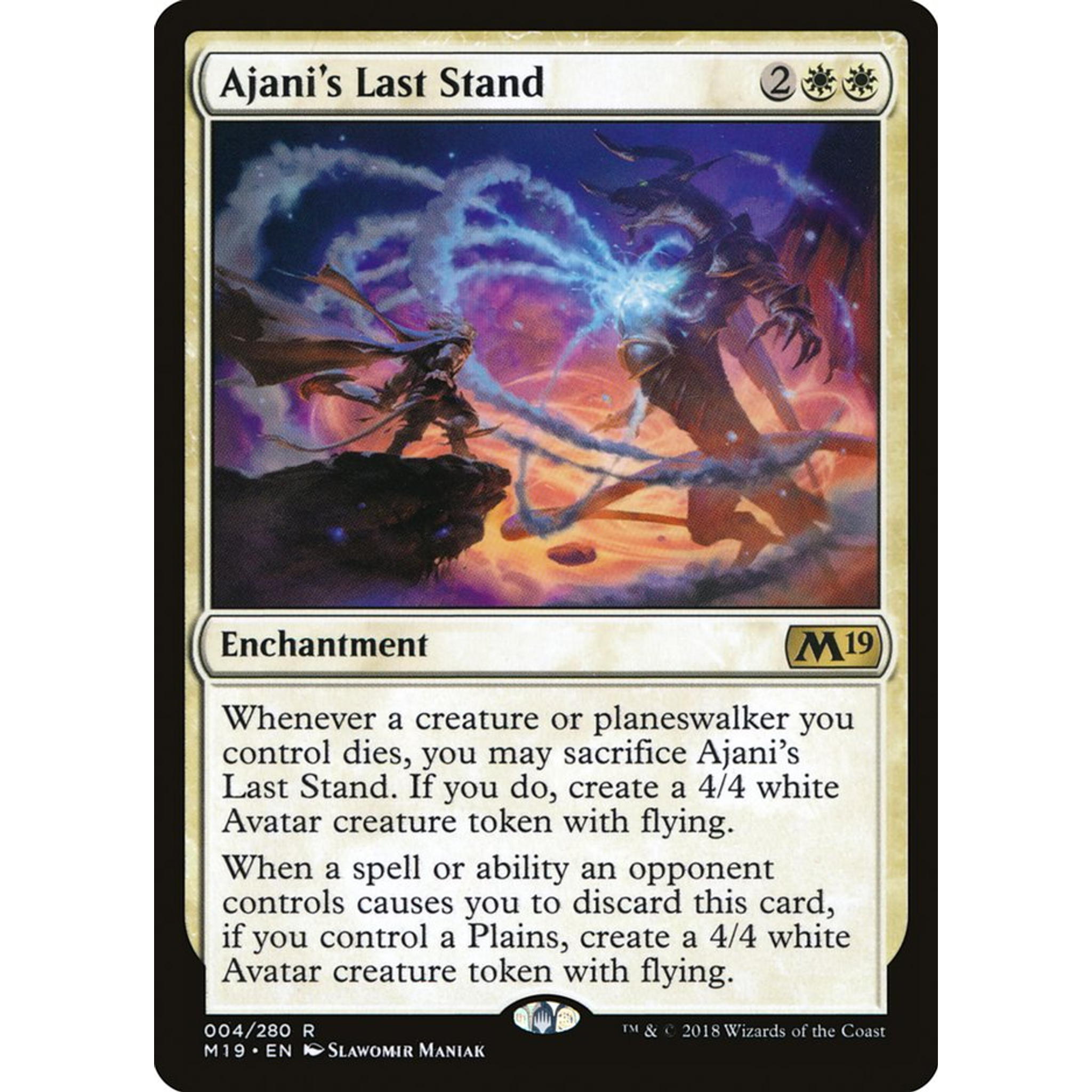 Ajani's Last Stand (M19 4) — Moore Collectables UK