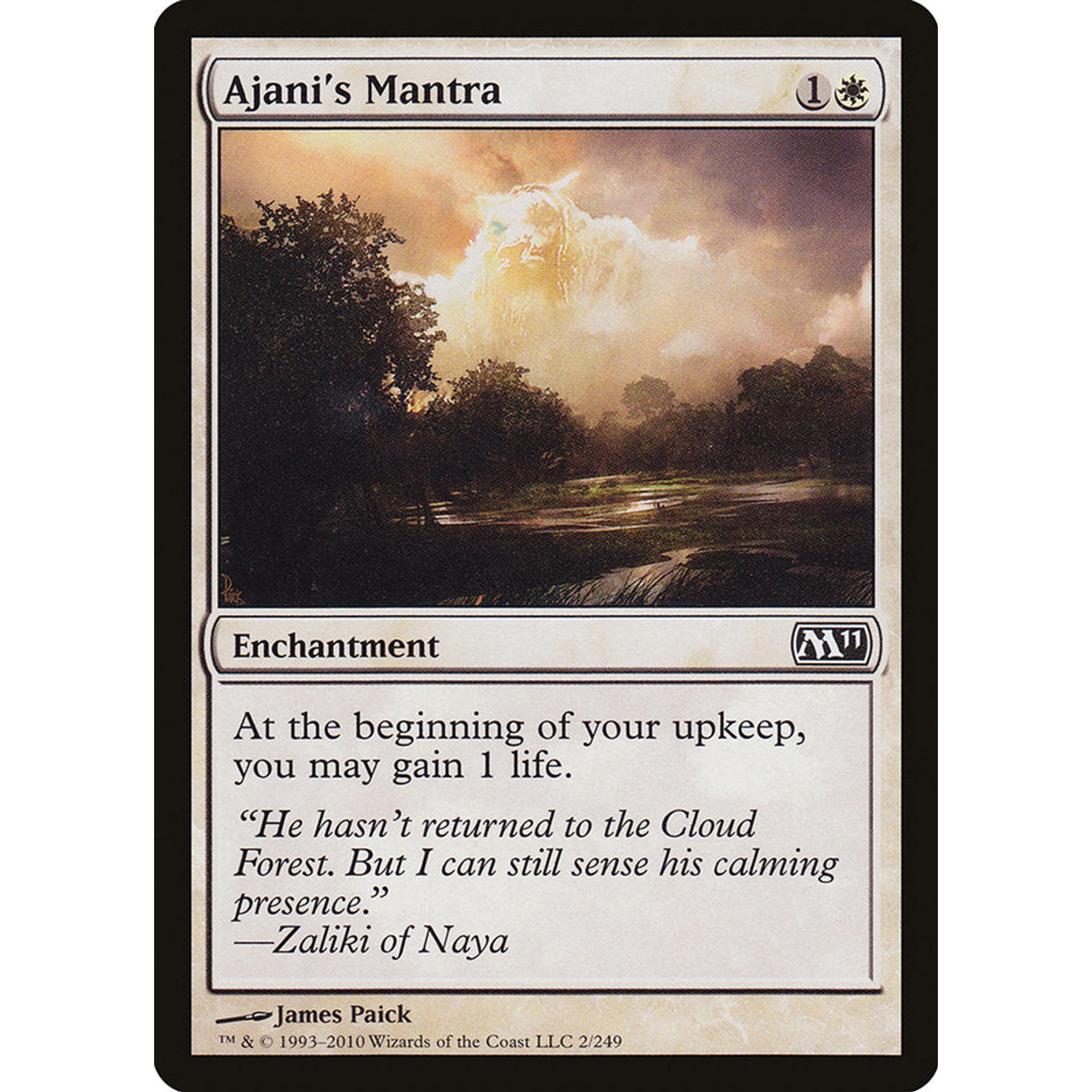 Ajani's Mantra (M11 2) — Moore Collectables UK