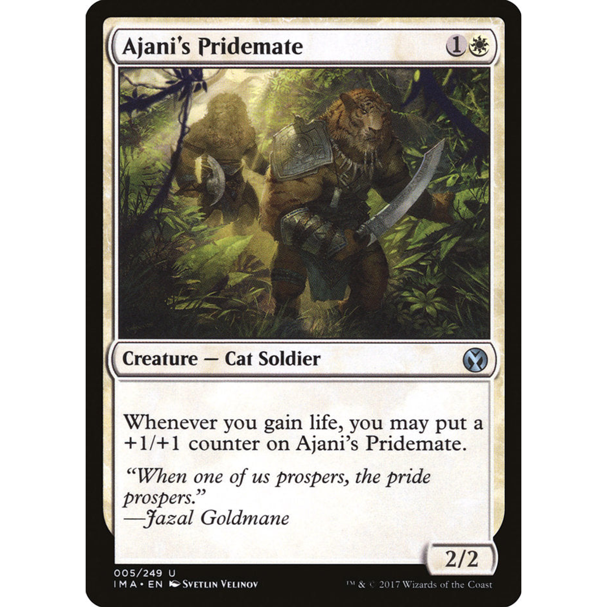 Ajani's Pridemate (IMA 5) — Moore Collectables UK