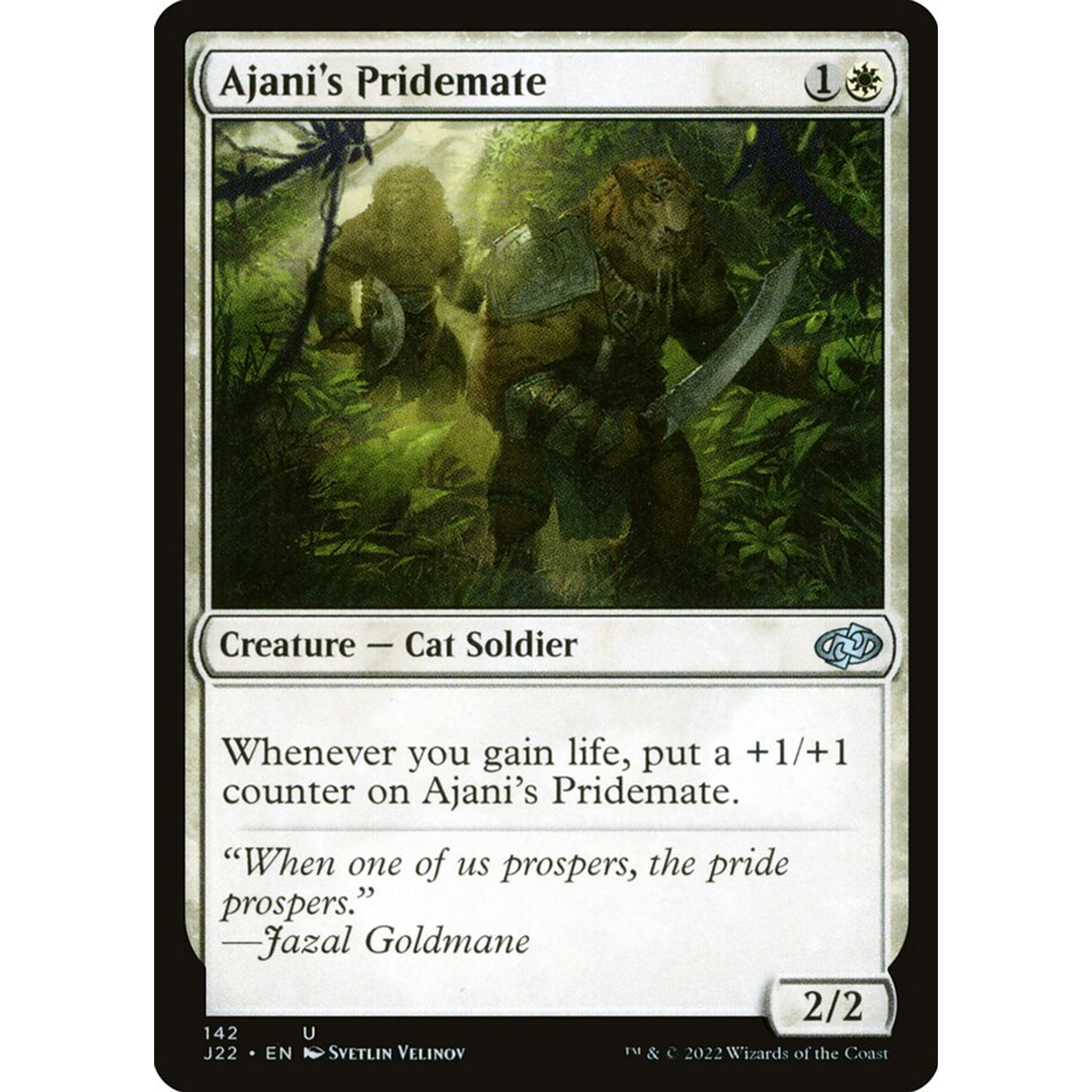 Ajani's Pridemate (J22 142) — Moore Collectables UK