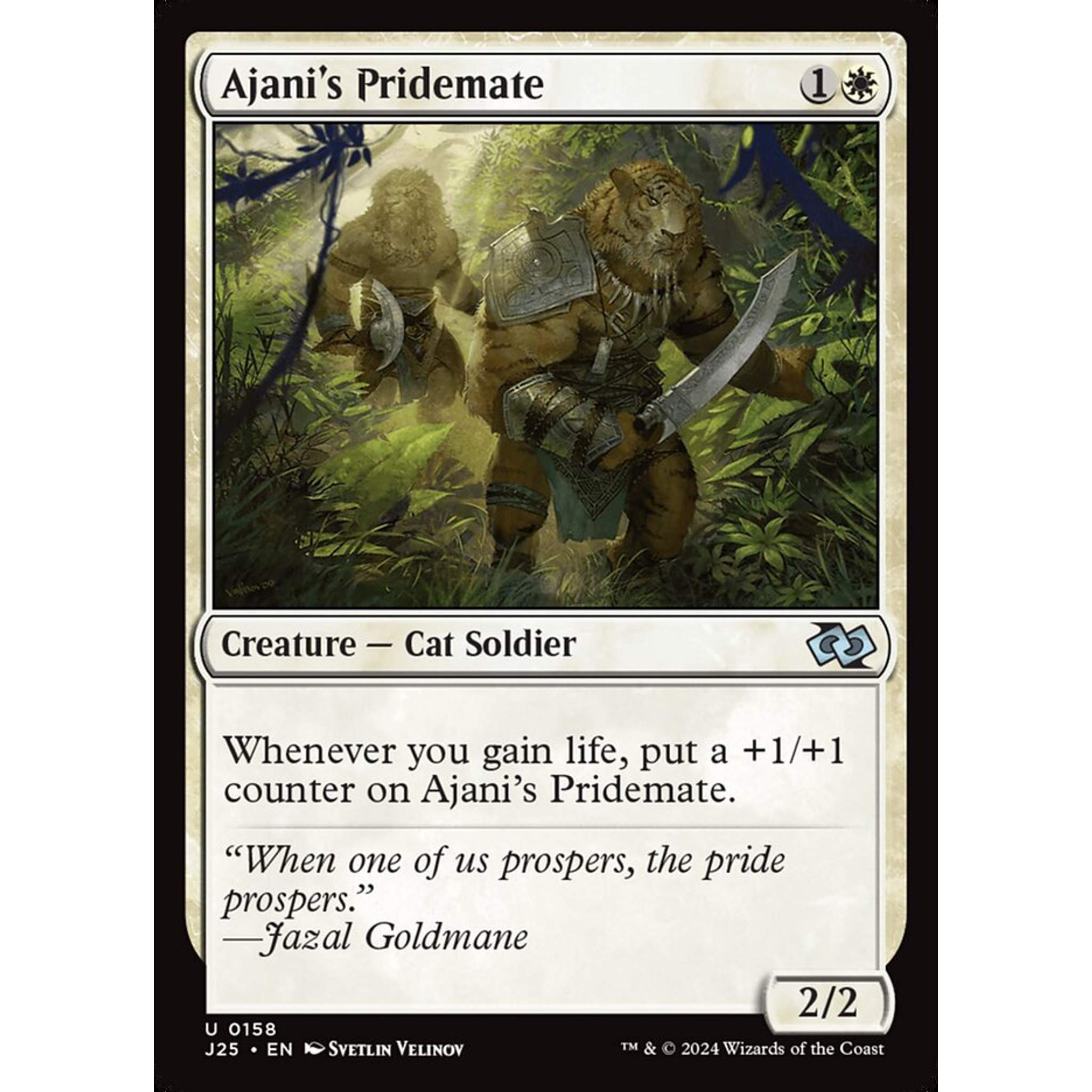 Ajani's Pridemate (J25 158) — Moore Collectables UK
