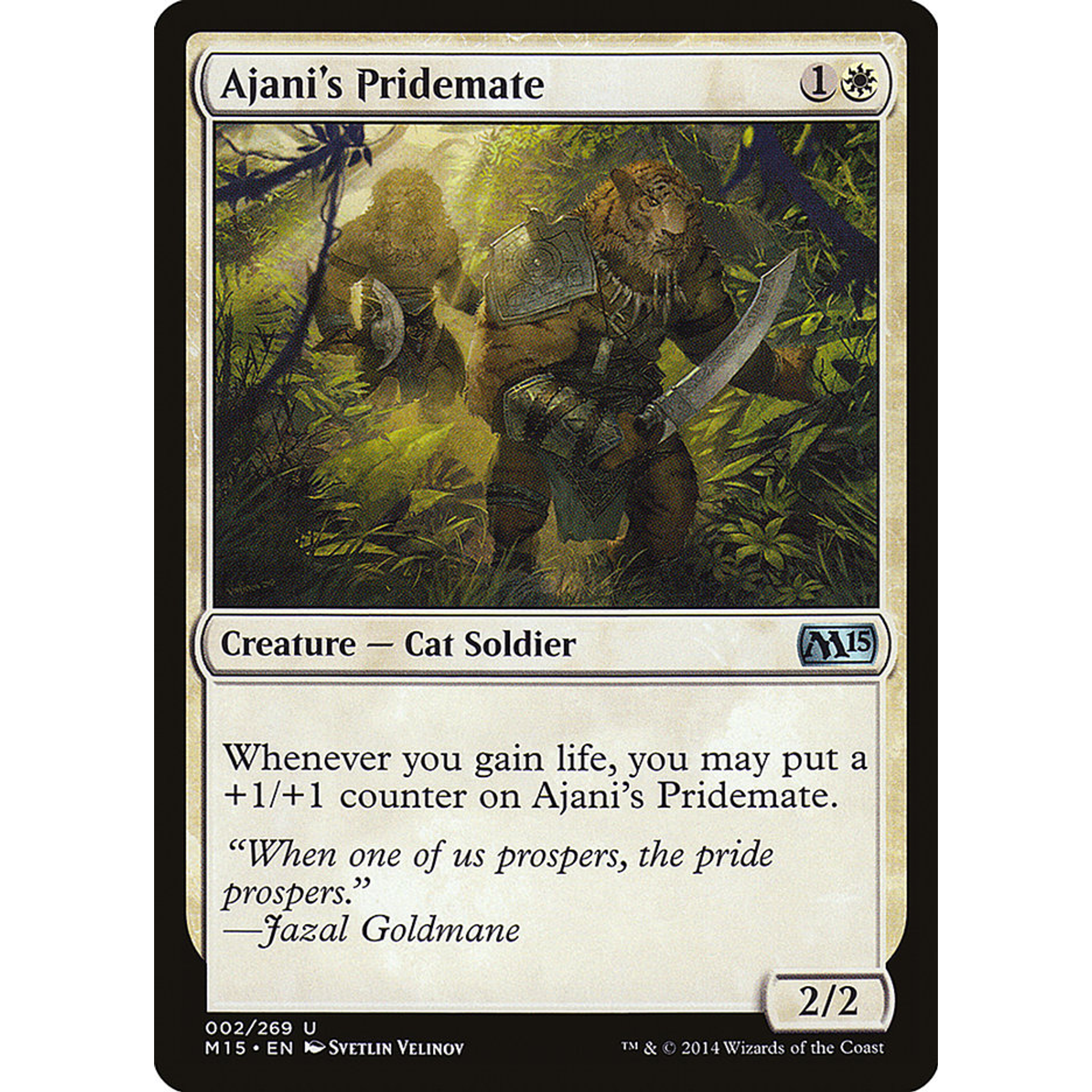 Ajani's Pridemate (M15 2) — Moore Collectables UK