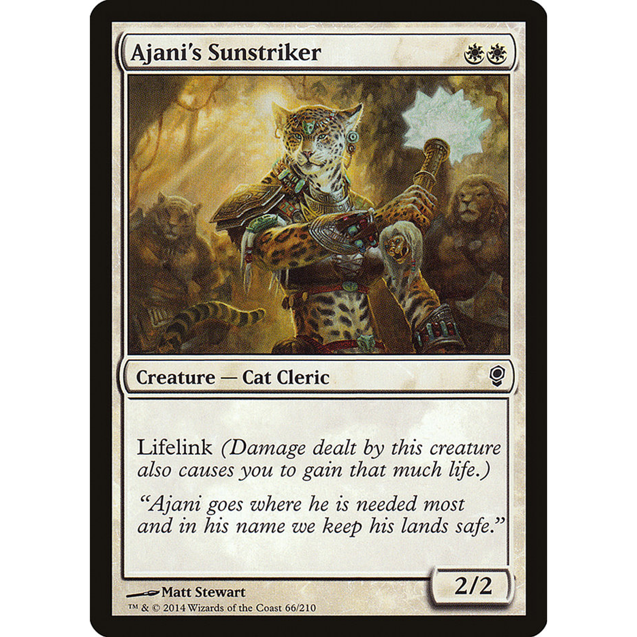 Ajani's Sunstriker (CNS 66) — Moore Collectables UK